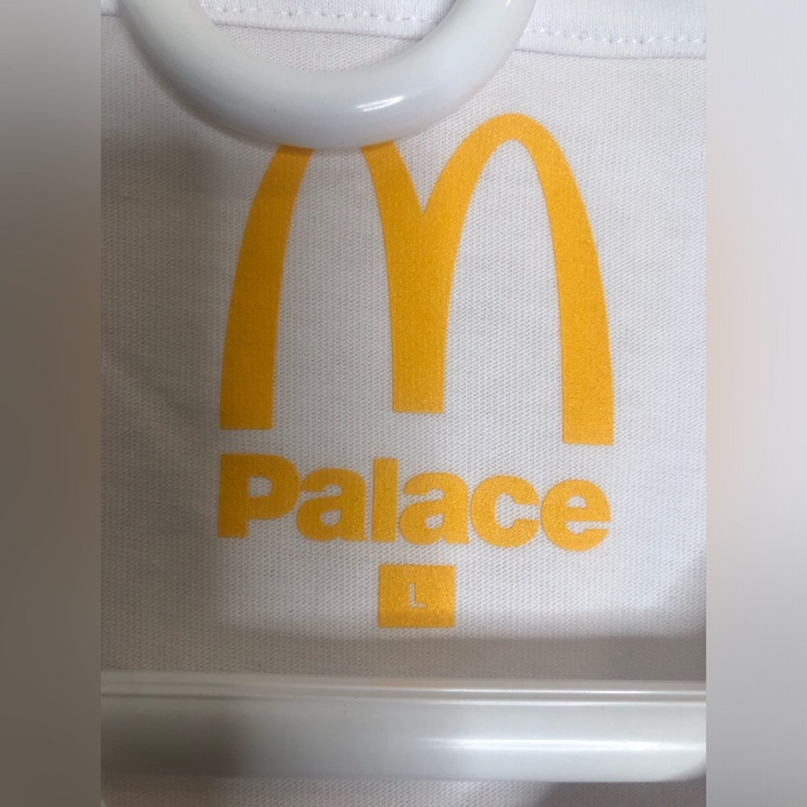 Palace Men’s Palace x McDonalds Sign T Shirt - Large - Nwot Size US L / EU 52-54 / 3 - 3 Thumbnail