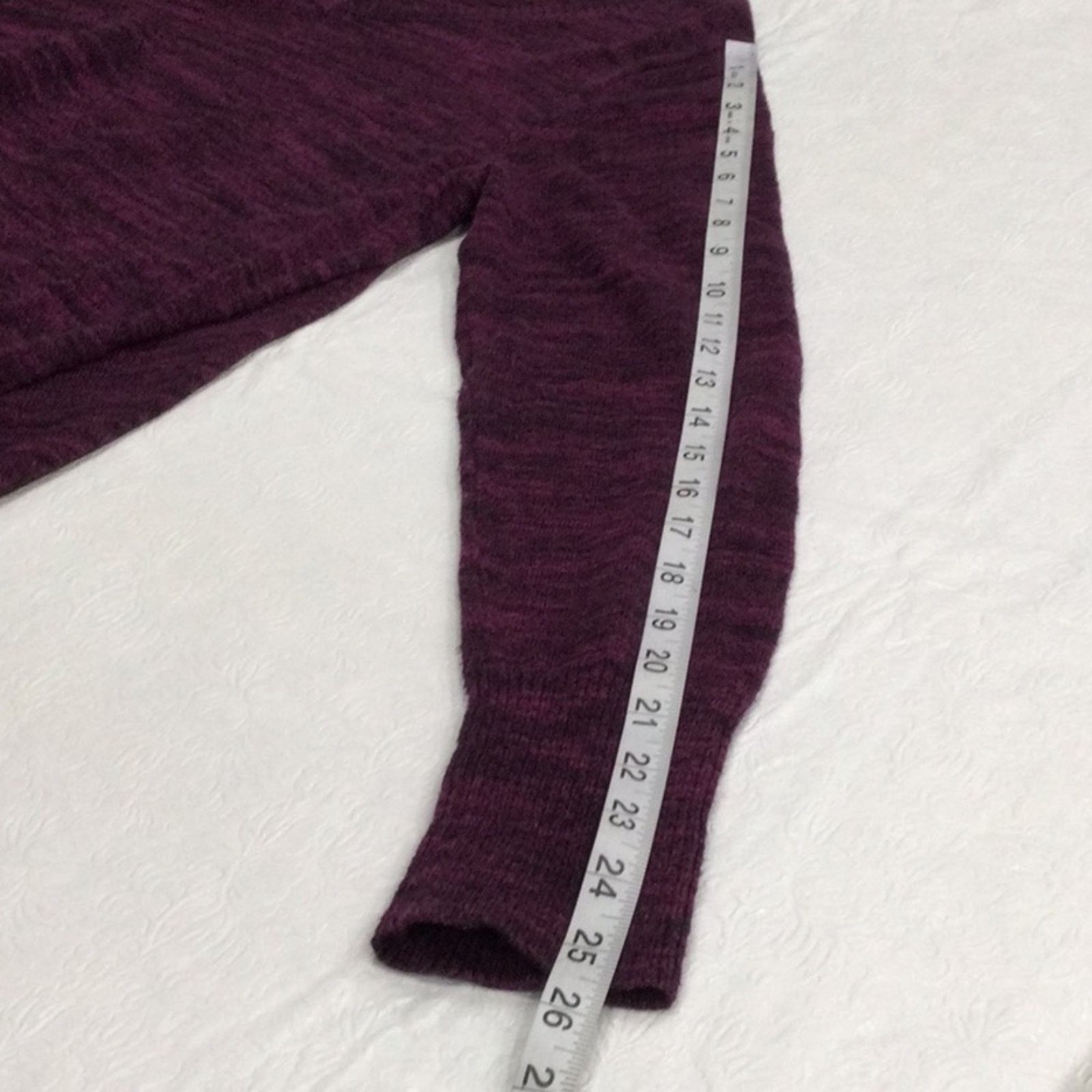 Other LOGO Lori Goldstein Purple Long Sleeve Pockets Sweater M Size M / US 6-8 / IT 42-44 - 16 Thumbnail