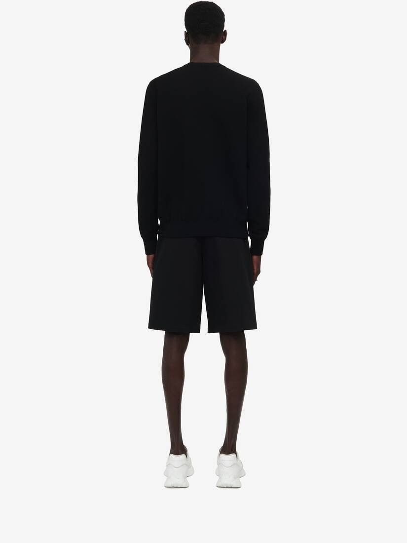 Alexander McQueen o1w1db10725 Baggy Shorts in Black Size US 36 / EU 52 - 4 Thumbnail
