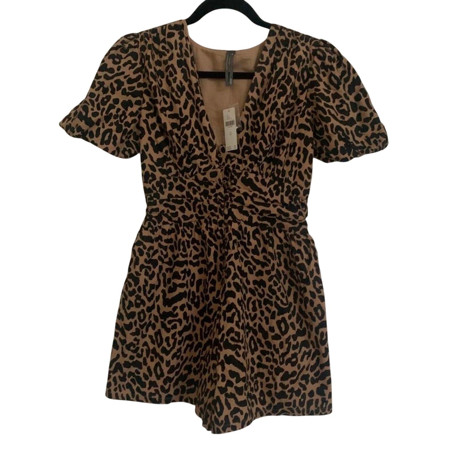 Anthropologie NWT Anthropologie Katharina Button Front Romper Size 26" / US 2 / IT 38 - 2 Thumbnail
