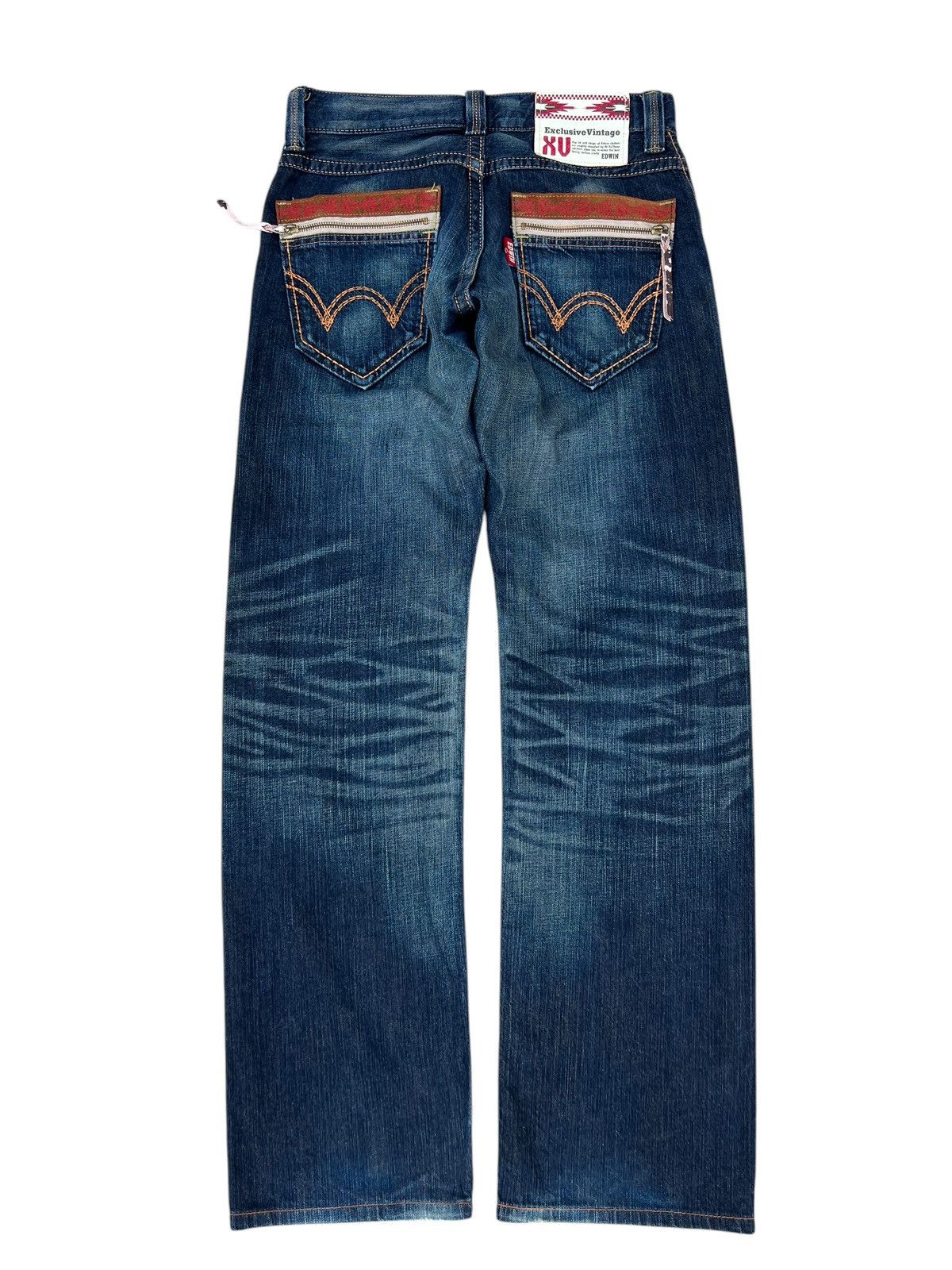 Edwin Y2K Edwin 434XVS Exclusive Vintage Claw Mark Denim Jeans Size US 29 - 12 Thumbnail