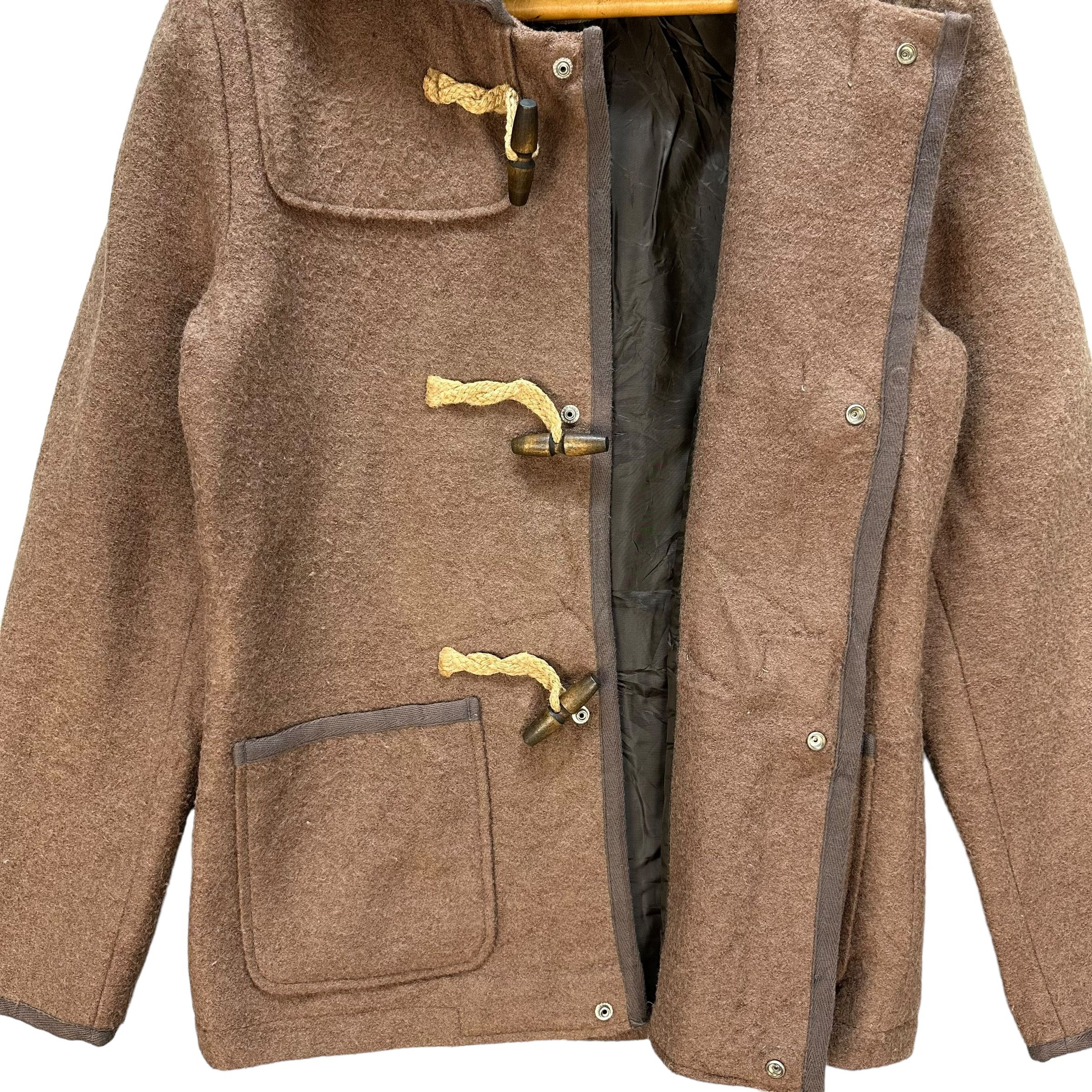 Katharine Hamnett London Katharine Hamnett Blouson Hooded Duffle Coat #A24-0539 Size L / US 10 / IT 46 - 6 Thumbnail