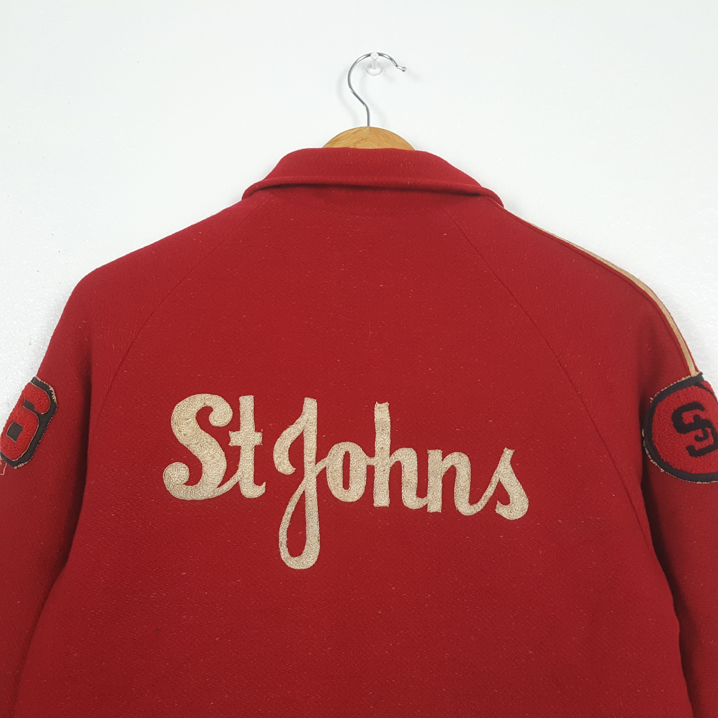 St. John Vintage St.Johns American Style Varsity Jacket C304N8 Size US S / EU 44-46 / 1 - 2 Thumbnail