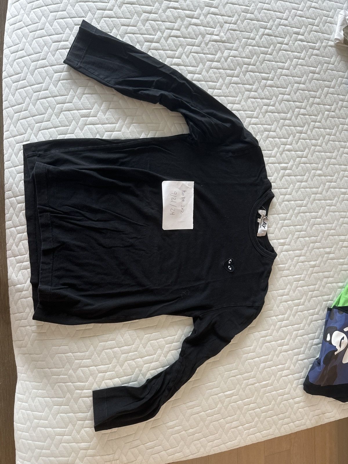 Comme des Garcons Comme des garcons black long sleeve t shirt Size US L / EU 52-54 / 3 - 3 Thumbnail