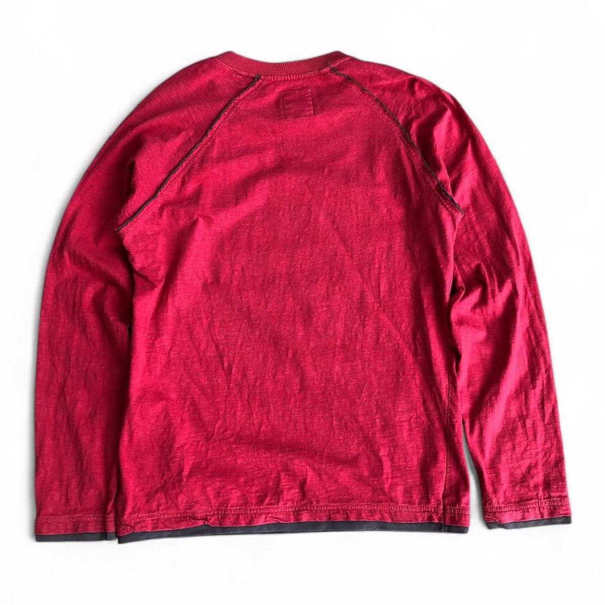 If Six Was Nine 2000s Double Layer Assymetrical longsleeve Tbj not lgb Size US L / EU 52-54 / 3 - 2 Thumbnail