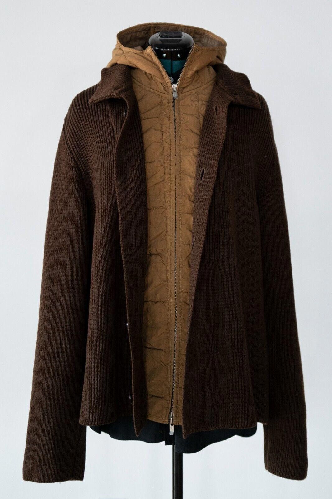 C.P. Company Vintage C.P. Company Brown Zip Sweater Sz. XL Size US L / EU 52-54 / 3 - 2 Thumbnail