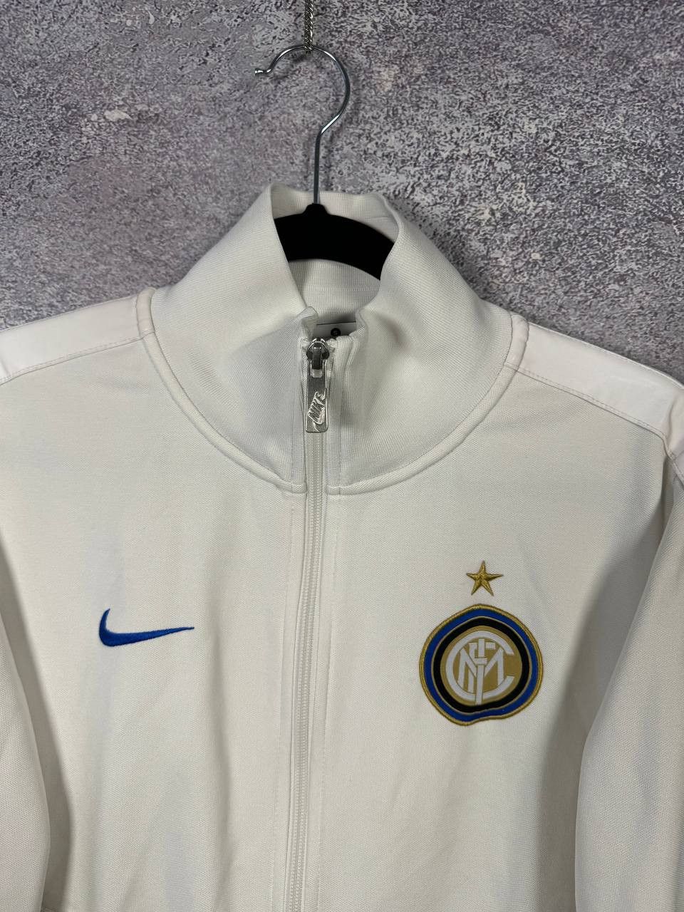 Nike × Vintage Nike Inter Milan 2009/10 Zip Up Training Jacket Small Size US S / EU 44-46 / 1 - 7 Thumbnail