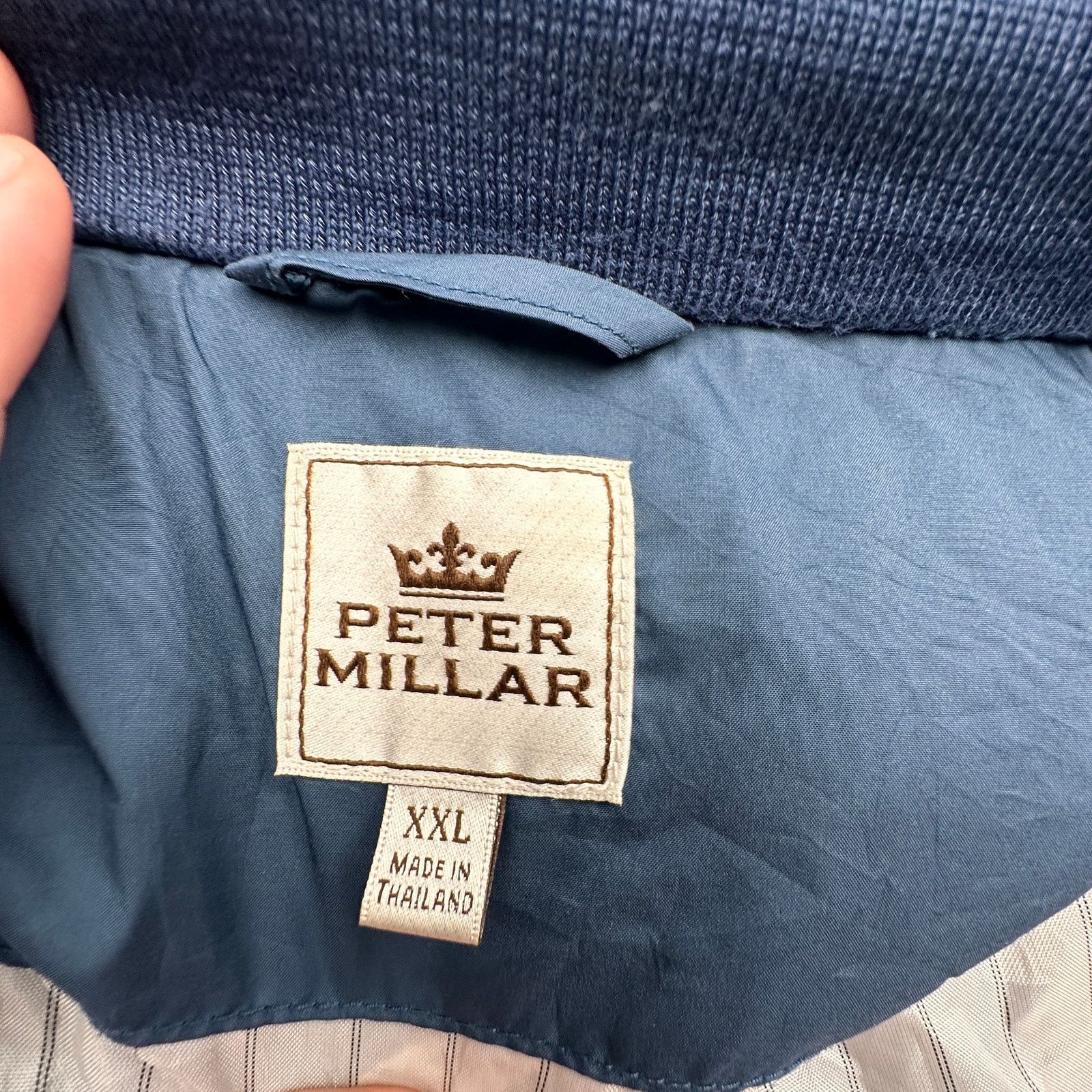Peter Millar Peter Millar Jacket Men's XXL Blue Midnight Austin Retro Size US XXL / EU 58 / 5 - 3 Thumbnail