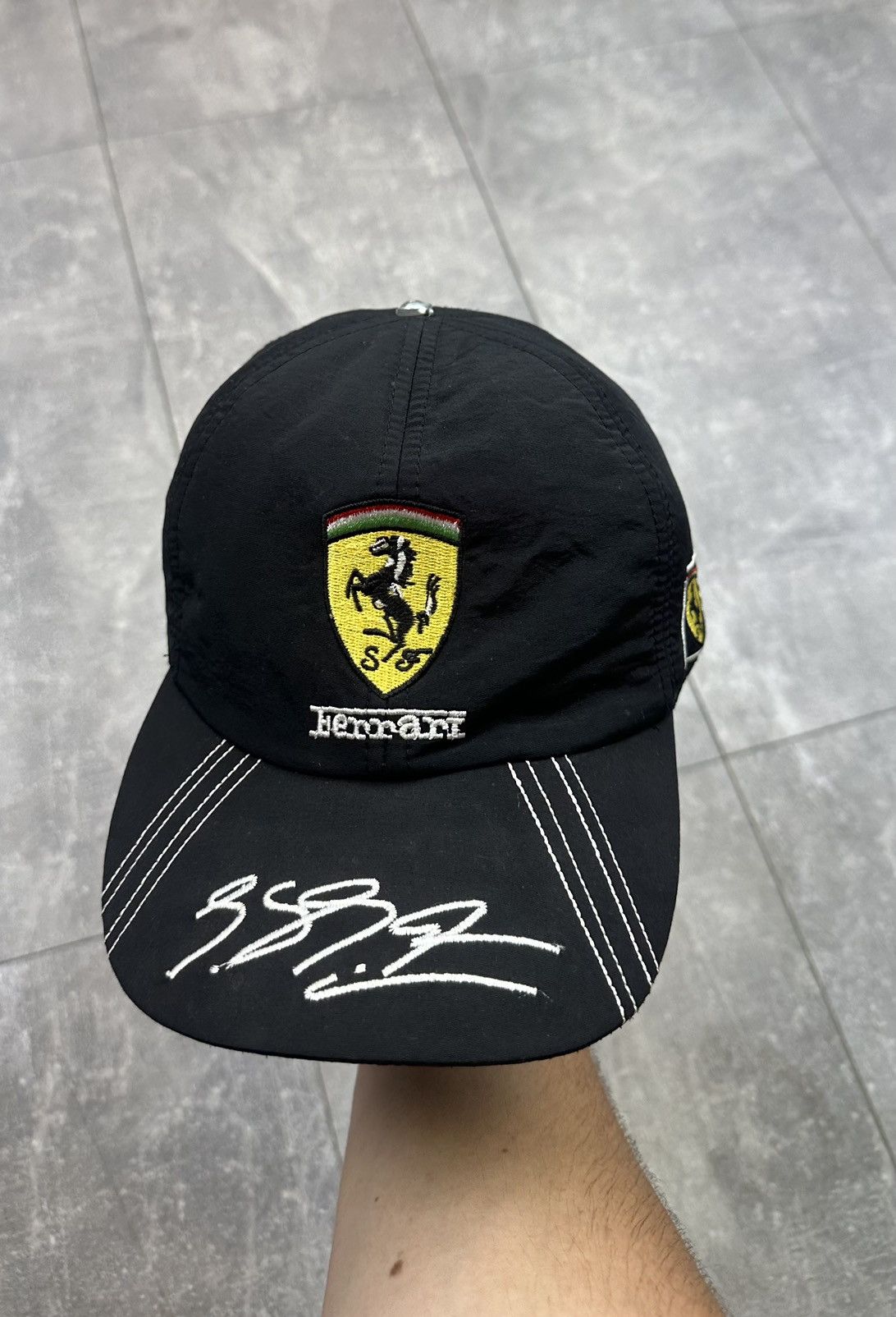 Ferrari Vintage Formula 1 Ferrari Winter Fleece Cap Size ONE SIZE - 3 Thumbnail