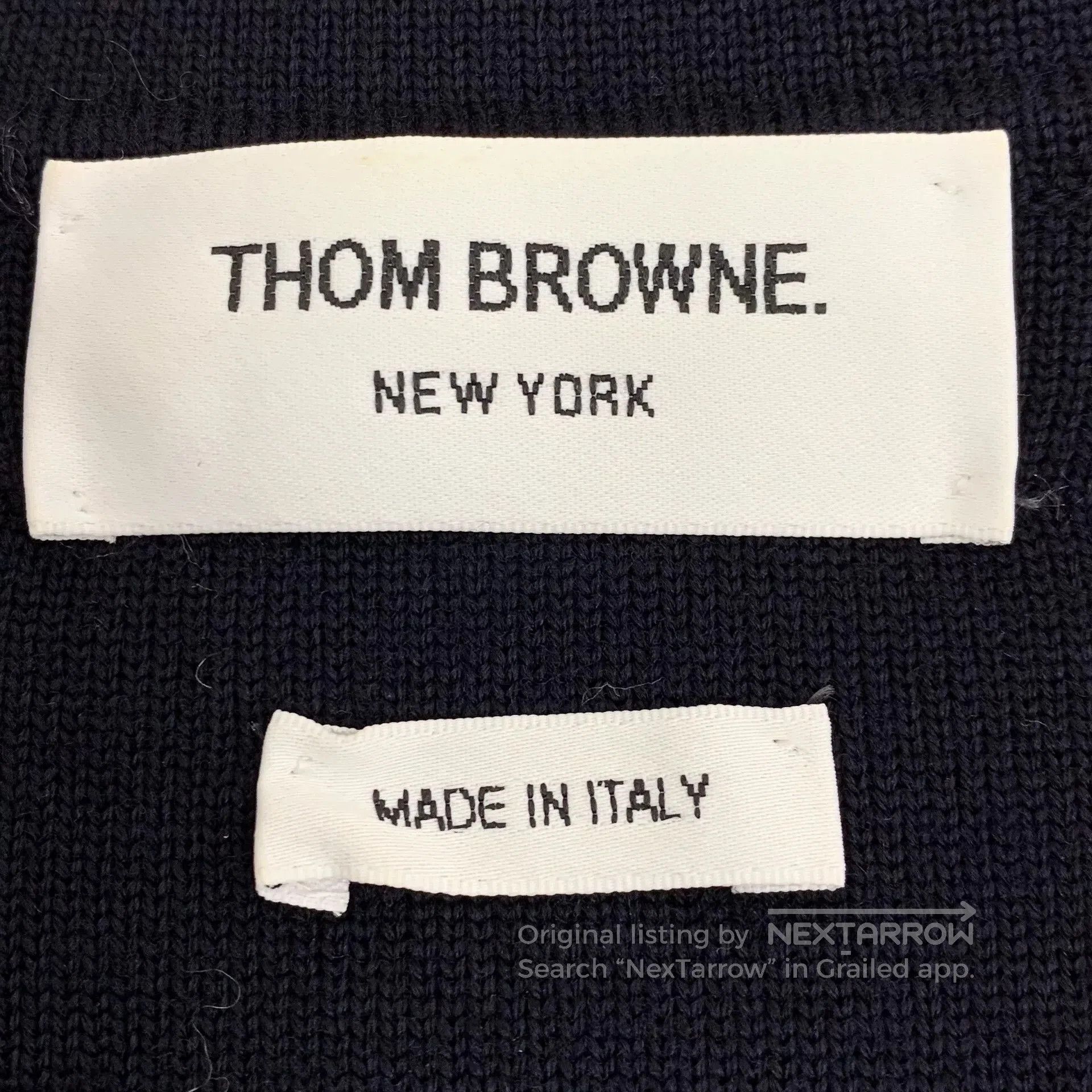 Thom Browne thom browne navy anchor wool jacket. Size US S / EU 44-46 / 1 - 6 Thumbnail