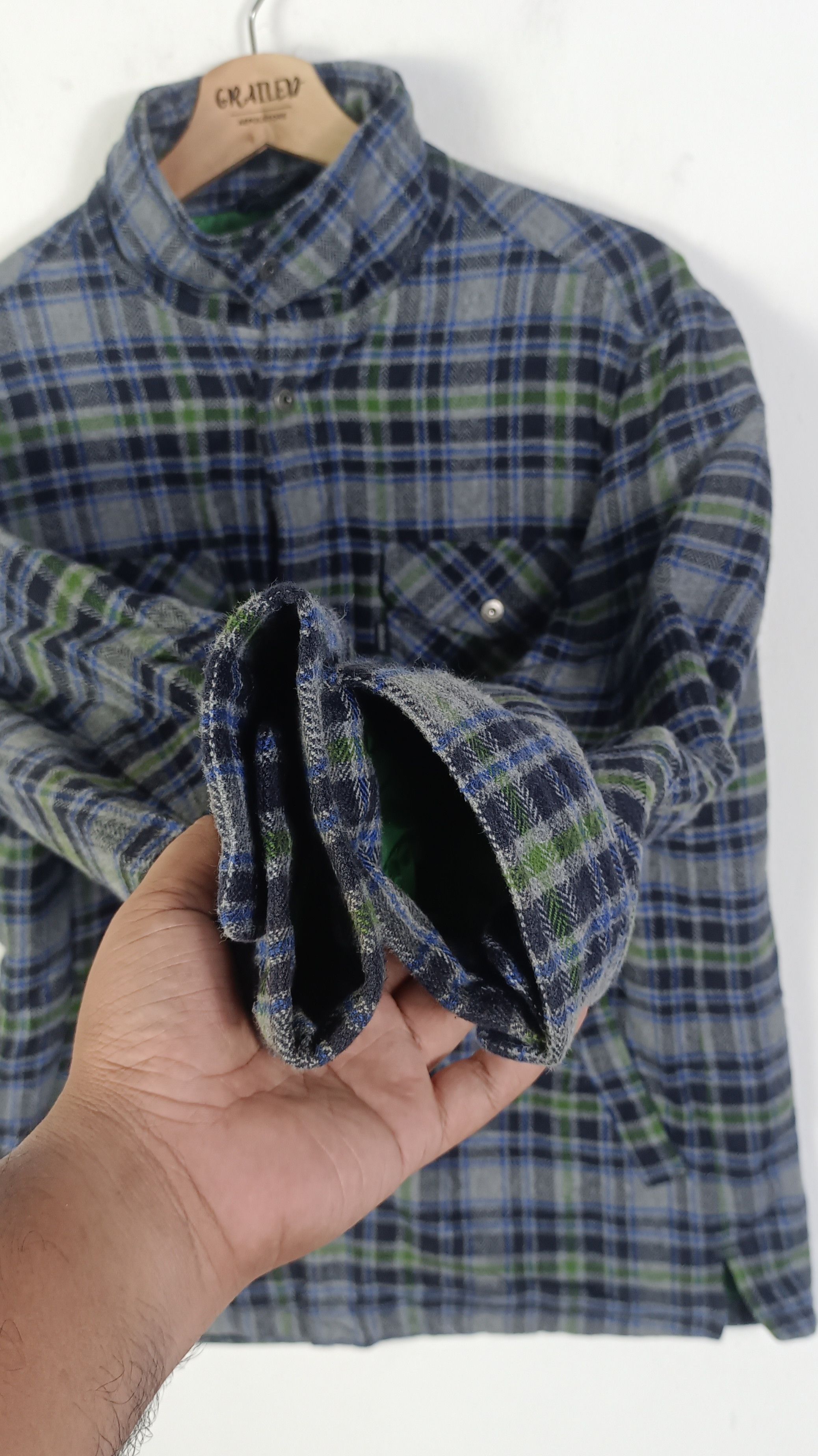 Golden Bear Vintage 90s🔥 Golden Bear Flannel Shirt Jacket Size US M / EU 48-50 / 2 - 11 Thumbnail