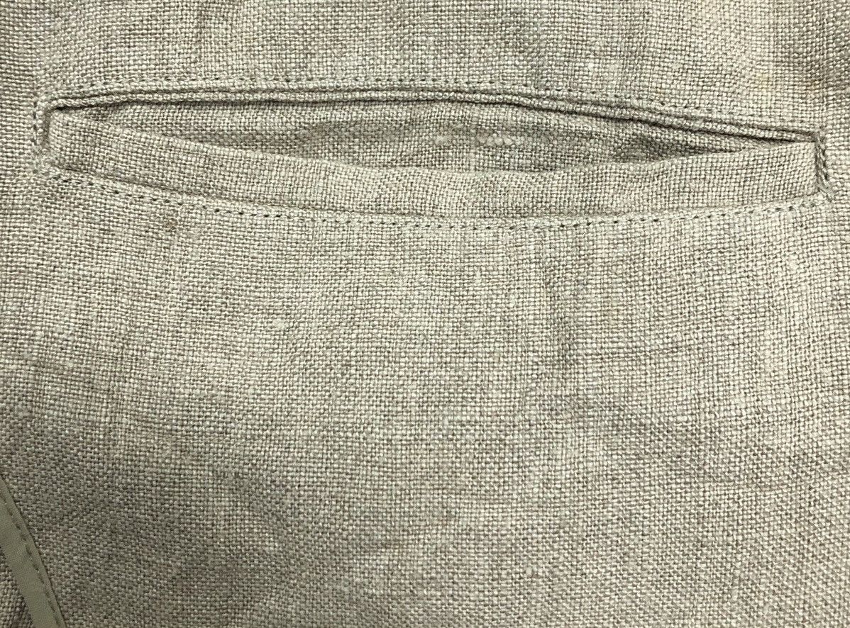 Issey Miyake × Japanese Brand × Vintage Vintage Issey Miyake Linen Blazer Size M / US 6-8 / IT 42-44 - 10 Thumbnail
