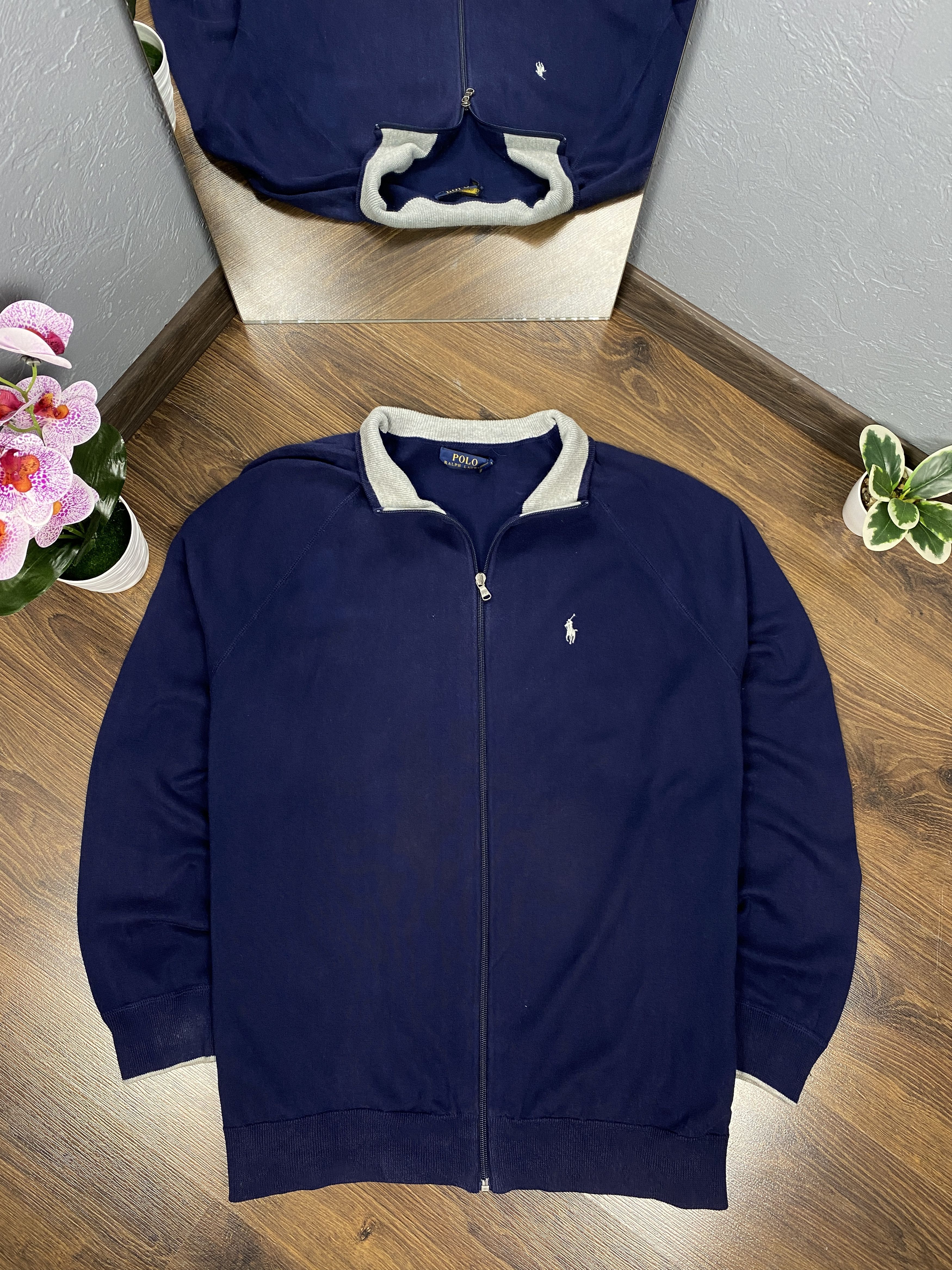 Polo Ralph Lauren × Ralph Lauren Polo Ralph Lauren vintage full zip sweater Size US XXL / EU 58 / 5 - 1 Thumbnail