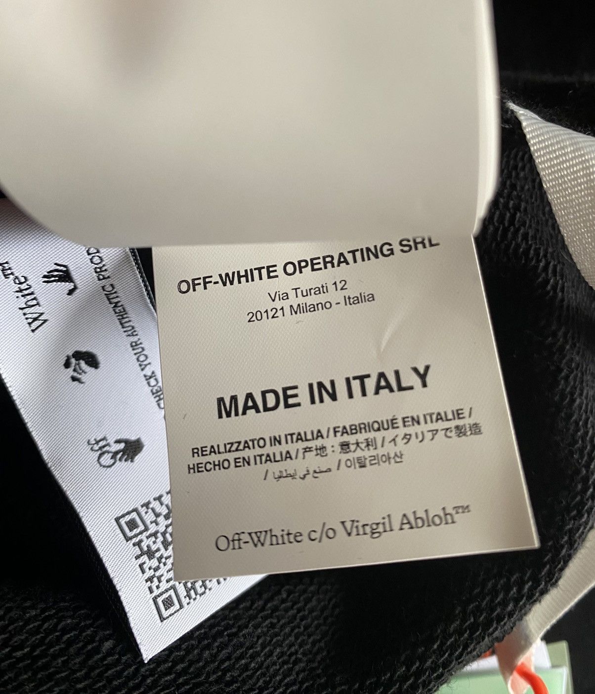 Off-White Off-White Patch Hoodie Size Medium Size US M / EU 48-50 / 2 - 8 Thumbnail