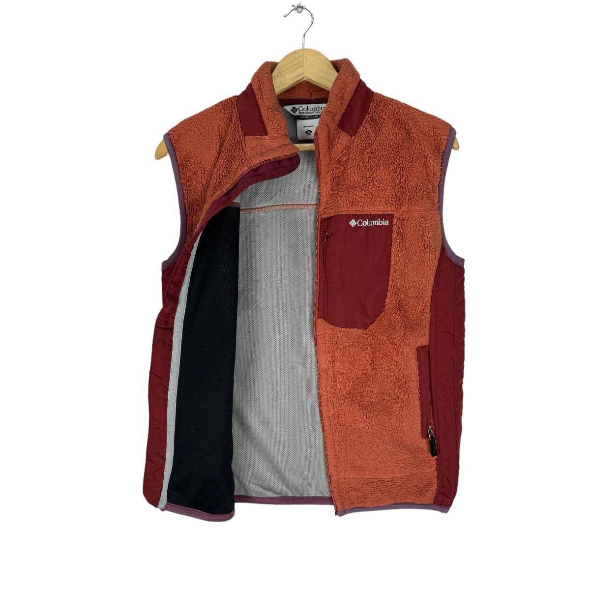 Columbia ☀️COLUMBIA DUPONT CLASSIC FLEECE VEST Size US M / EU 48-50 / 2 - 6 Thumbnail