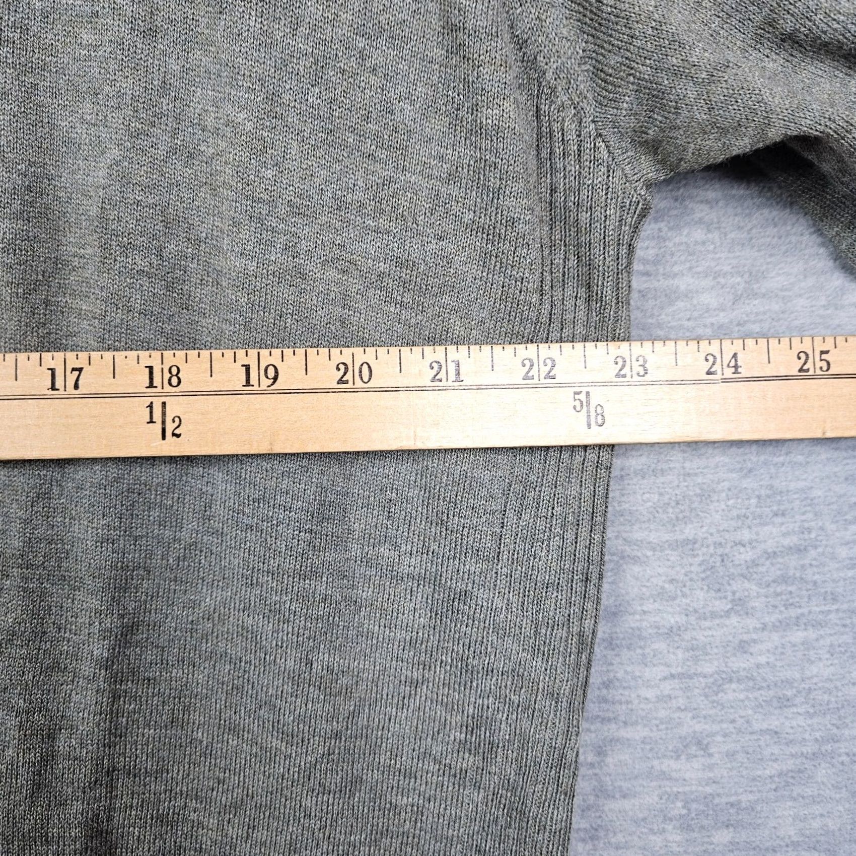 Vintage Matty M Women’s Gray Long Sleeve Cardigan Open Front Pockets Sweater XL NEW Knit Casual Modern XLGirls? Size XL / US 12-14 / IT 48-50 - 7 Thumbnail