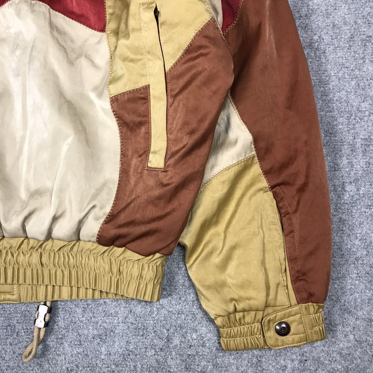 Japanese Brand CRESSON JAPAN PATCHWORK BOMBER JACKET Size US L / EU 52-54 / 3 - 11 Thumbnail