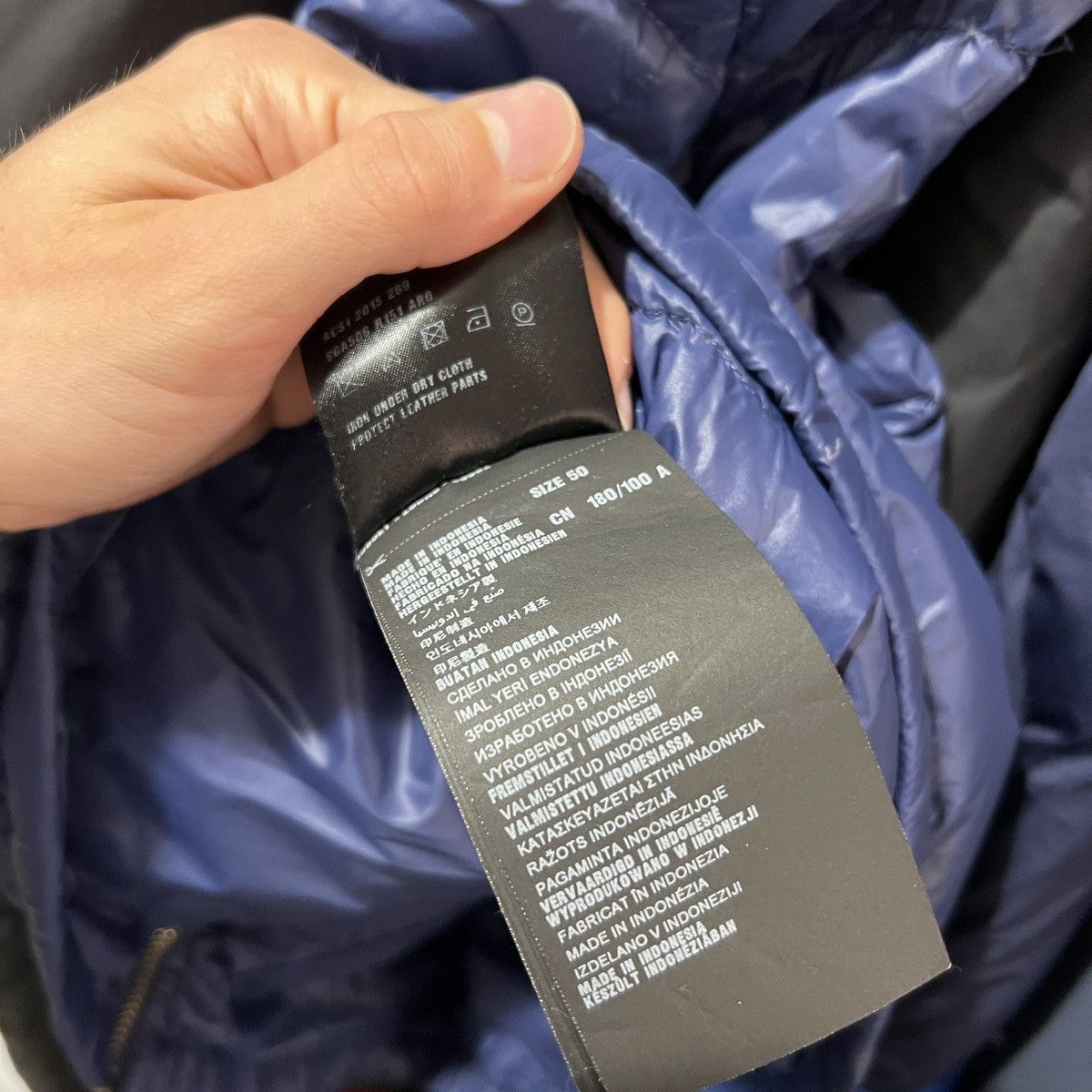 Prada Prada Re-Nylon Puffer Down Jacket Archive Blue Navy Drill Size US M / EU 48-50 / 2 - 13 Thumbnail