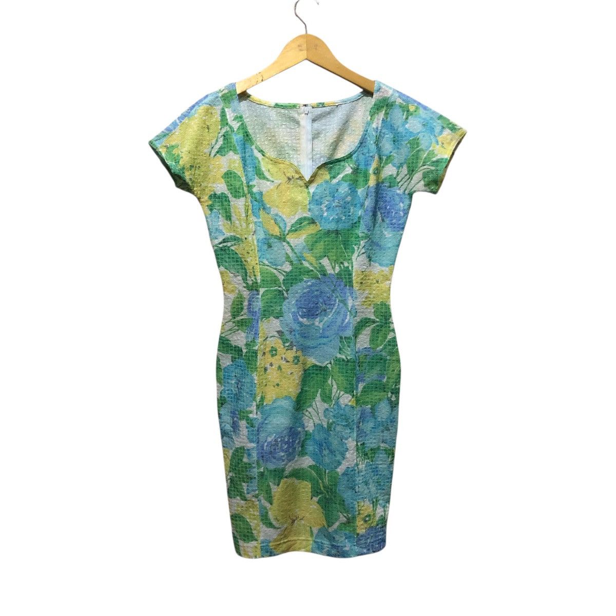 dior blue floral dress DOEN