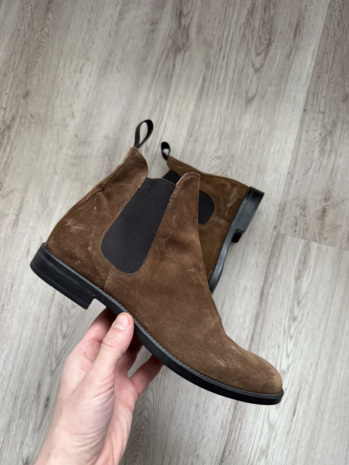 Scarosso Scarosso Giacomo Tobacco Suede Chelsea used Size US 9 / EU 42 - 2 Thumbnail