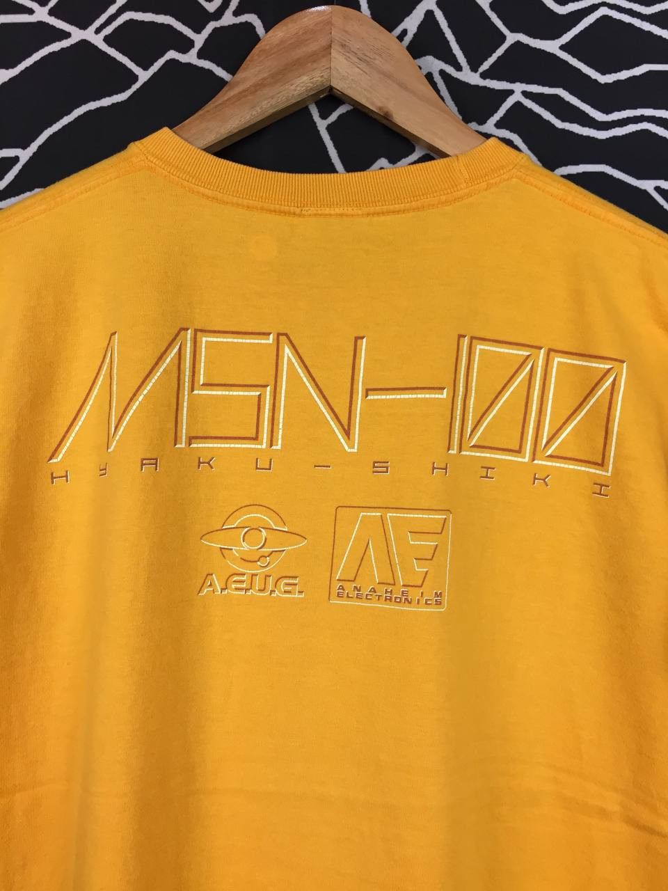 Anime Mobile Suit Zeta Gundam MSN-100 Hyaku Shiki Tee Size US M / EU 48-50 / 2 - 6 Thumbnail