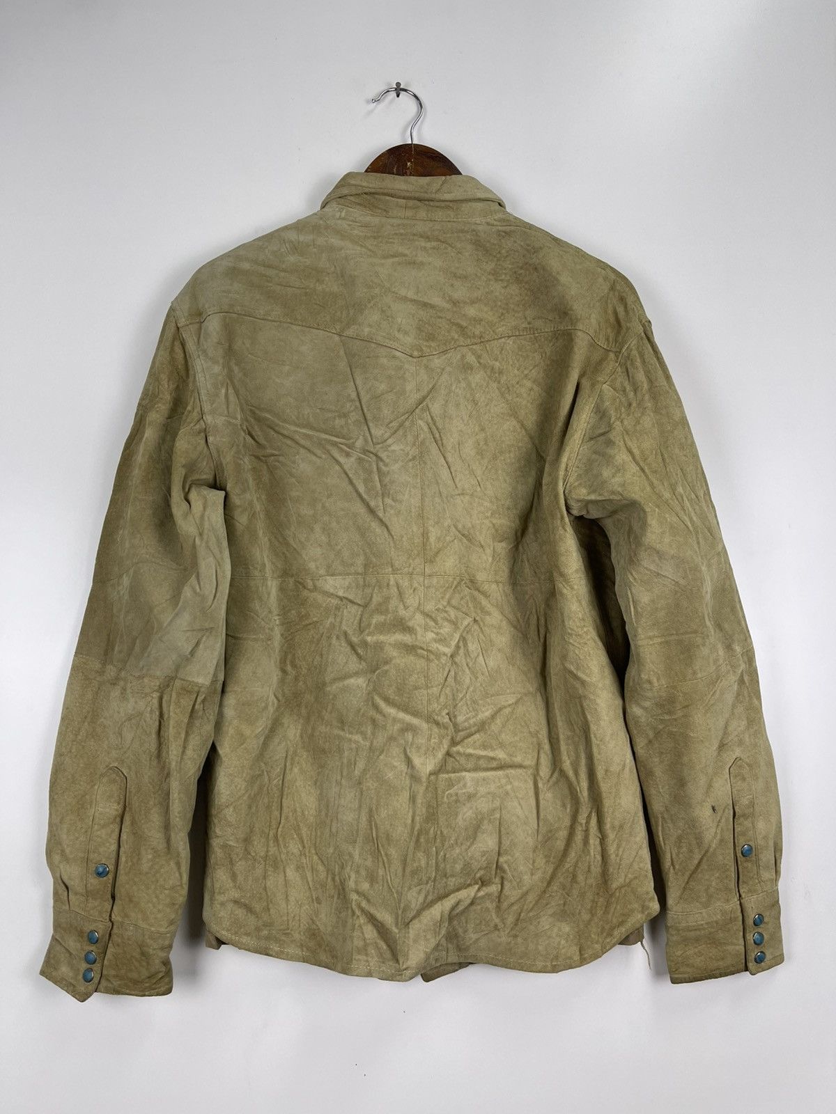 Leather Vintage Leather Western Jacket Size US L / EU 52-54 / 3 - 12 Thumbnail