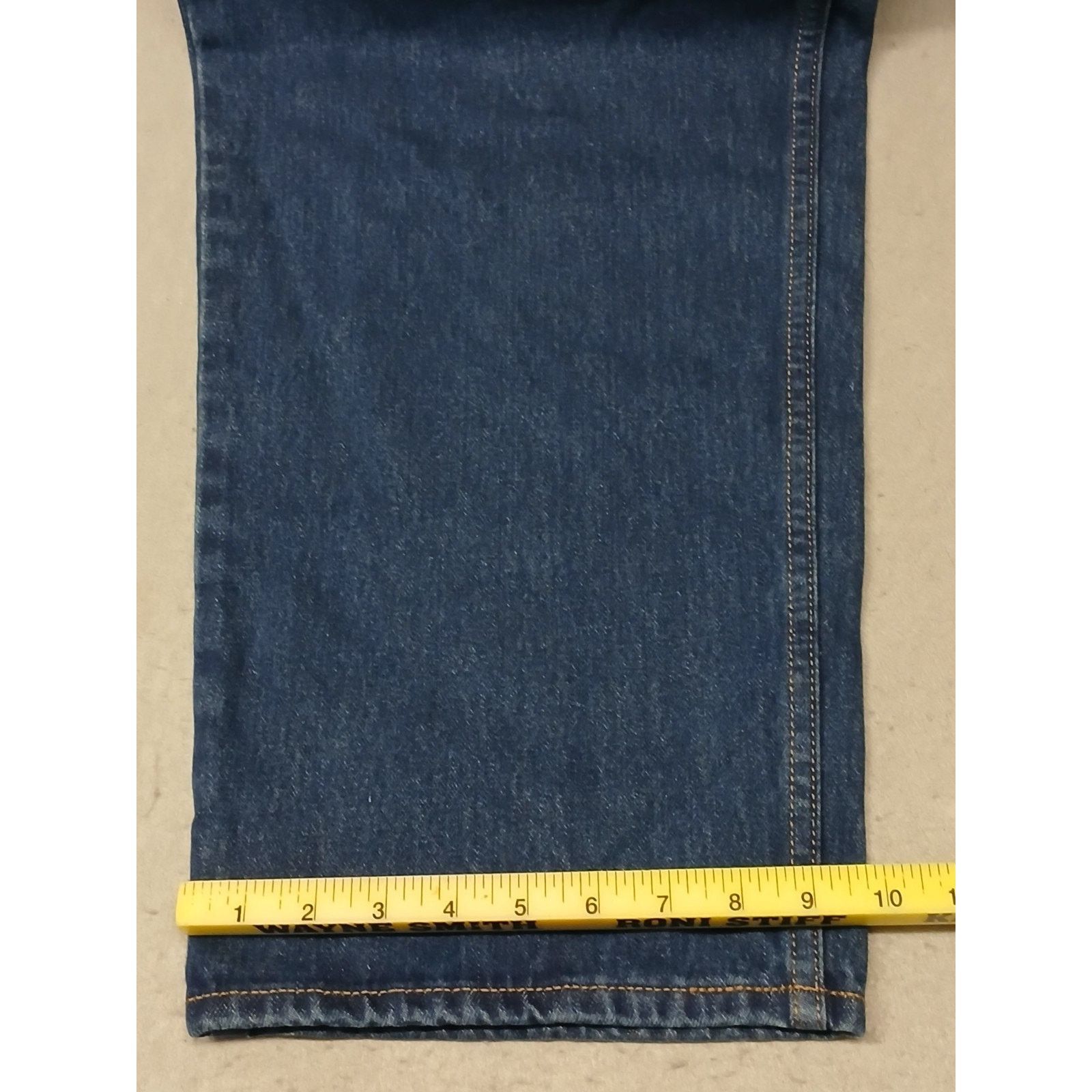 Kirkland Signature Kirkland (42x30) Men's Straight Leg Blue Denim Jeans Size US 42 / EU 58 - 2 Thumbnail
