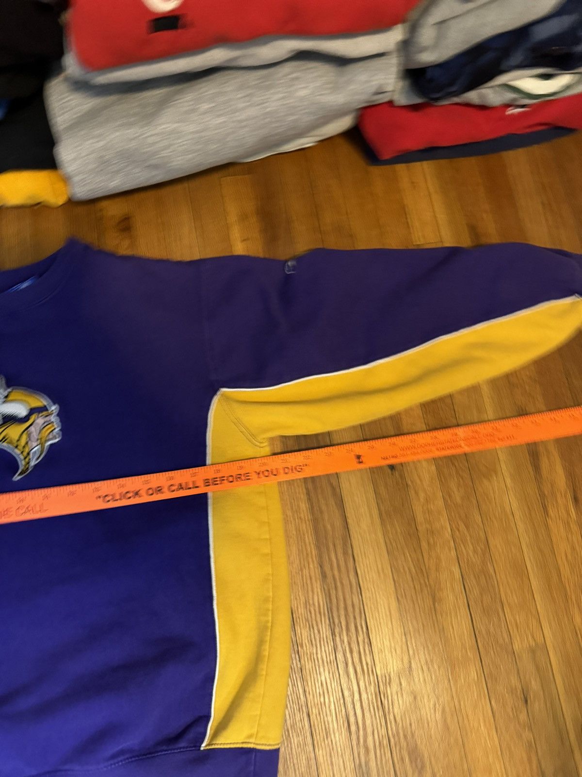 Reebok × Vintage Vintage Minnesota Vikings Sweatshirt Size US S / EU 44-46 / 1 - 7 Thumbnail