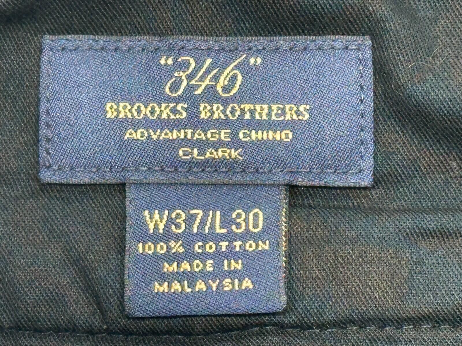 Brooks Brothers Brooks Brothers 346 Advantage Clark Chinos Black Mens 37/30 Size US 37 - 6 Thumbnail