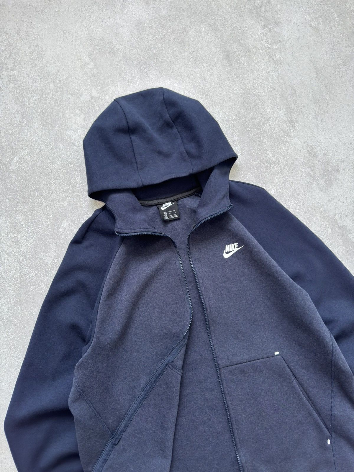 Nike Nike Tech Fleece Full Zip Hoodie Drill Y2K Size US L / EU 52-54 / 3 - 3 Thumbnail
