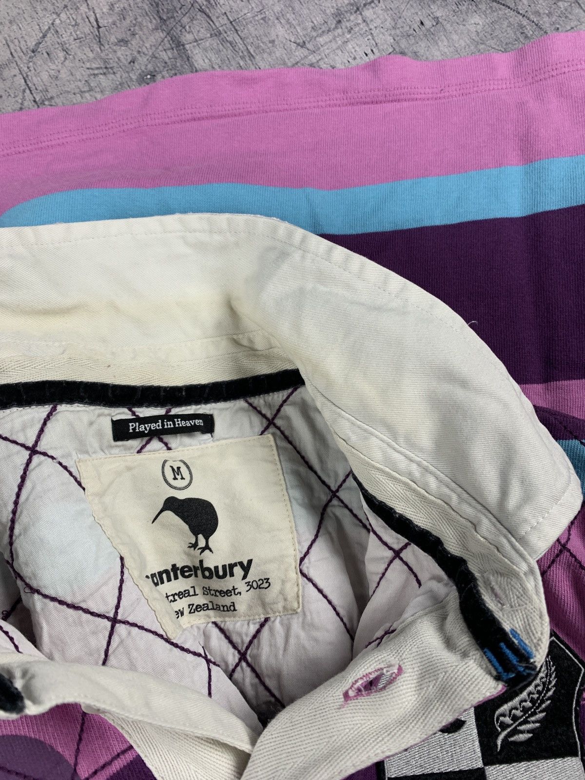 Canterbury of New Zealand Vintage Canterbury of New Zealand Rugby Shirt 90s striped Size US M / EU 48-50 / 2 - 13 Thumbnail
