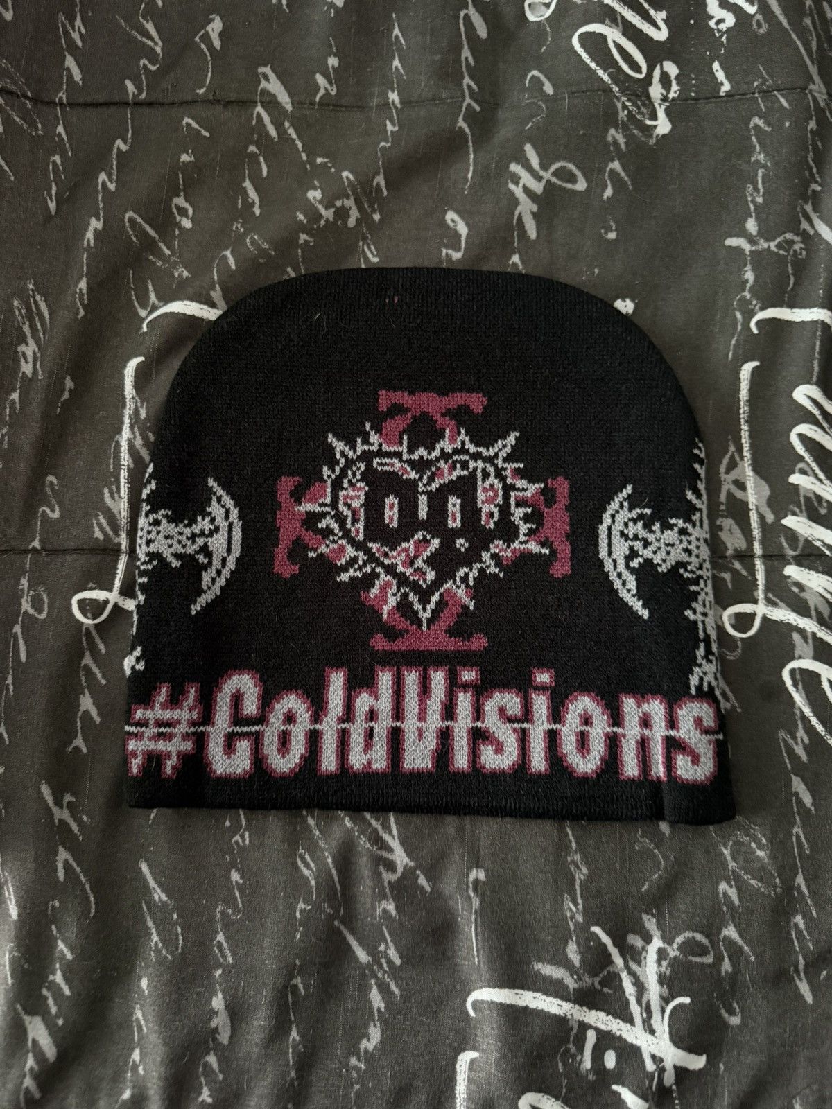 Drain Gang Drain Gang Bladee Cold Visions v2 Beanie Size ONE SIZE - 2 Thumbnail
