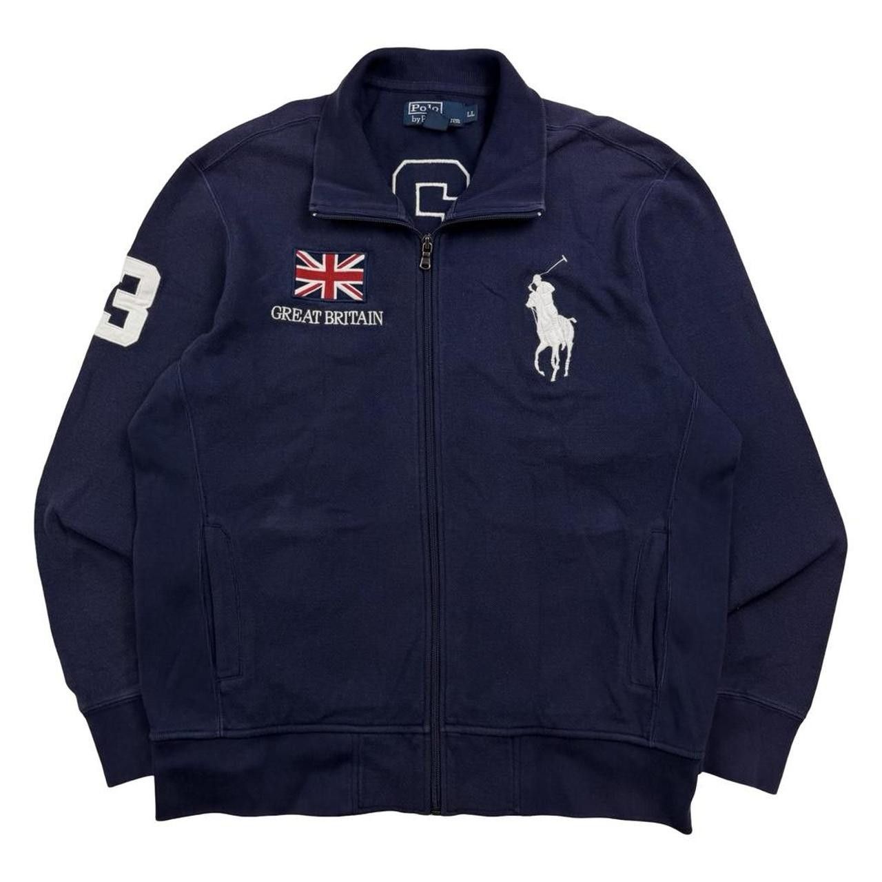 Polo Ralph Lauren Polo By Ralph Lauren Great Britain Track Jacket - Large Size US L / EU 52-54 / 3 - 1 Thumbnail