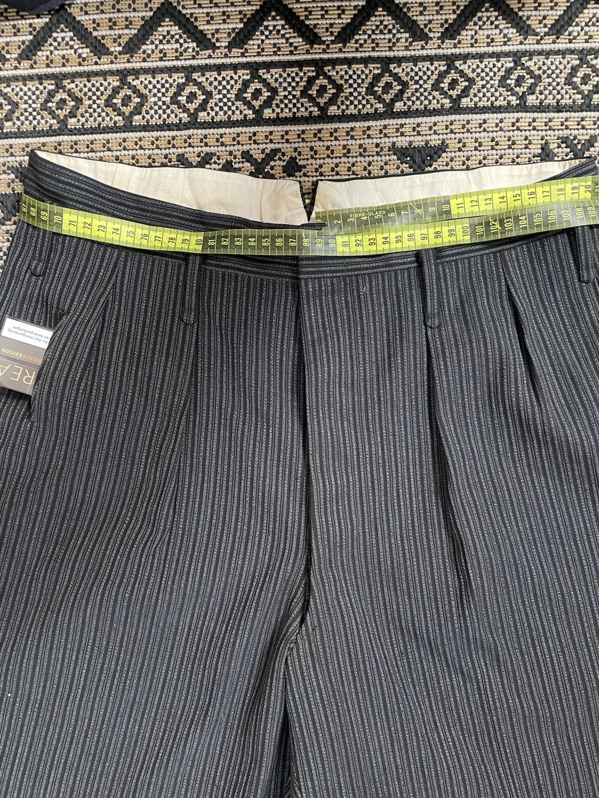 John Alexander Skelton Last drop! Pleated Pinstripe John Skelton inspire Size US 34 / EU 50 - 8 Thumbnail