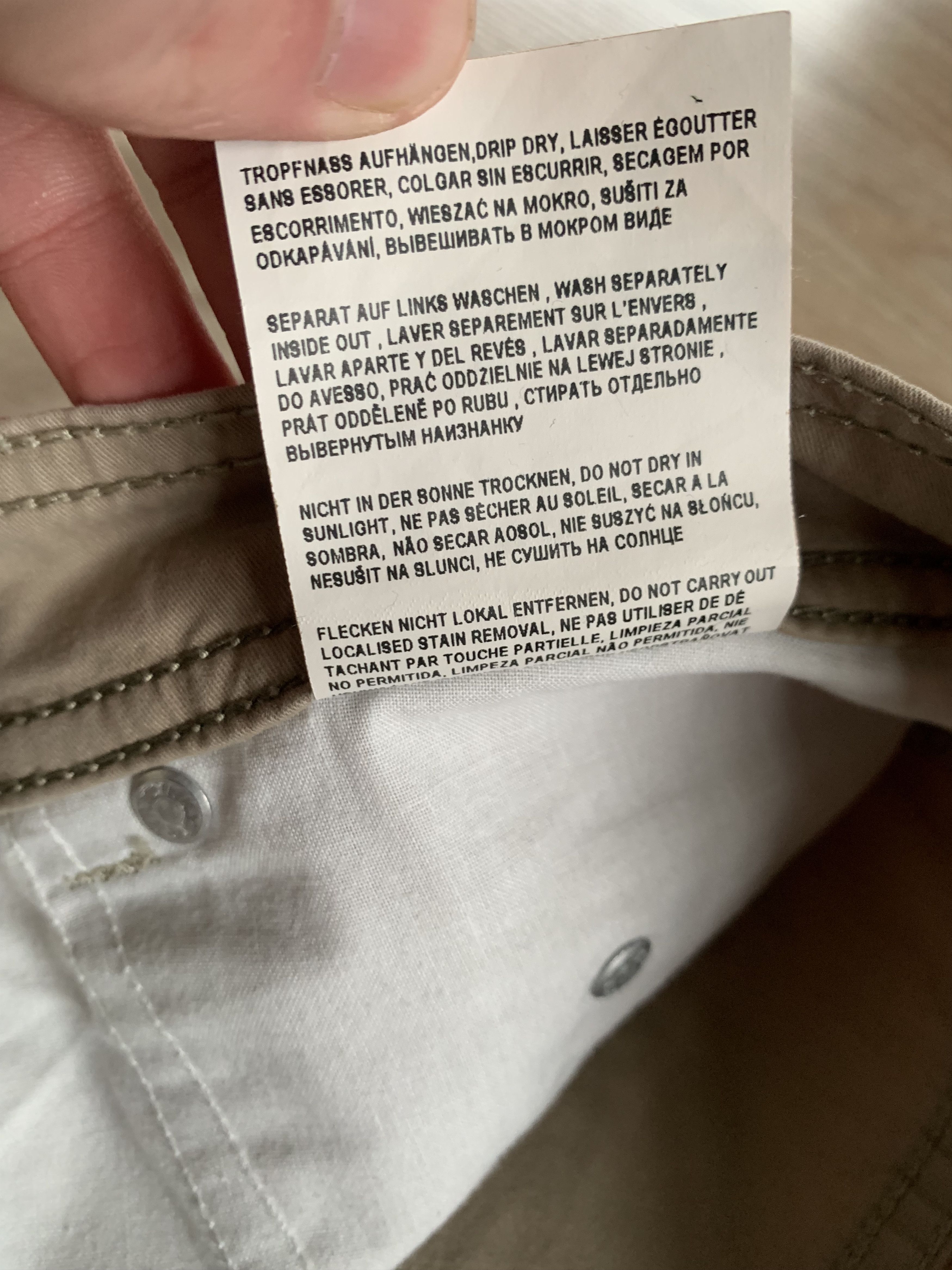 BRAX Brax Carlos Men's Beige Stretch Pants Trousers Size US 36 / EU 52 - 11 Thumbnail