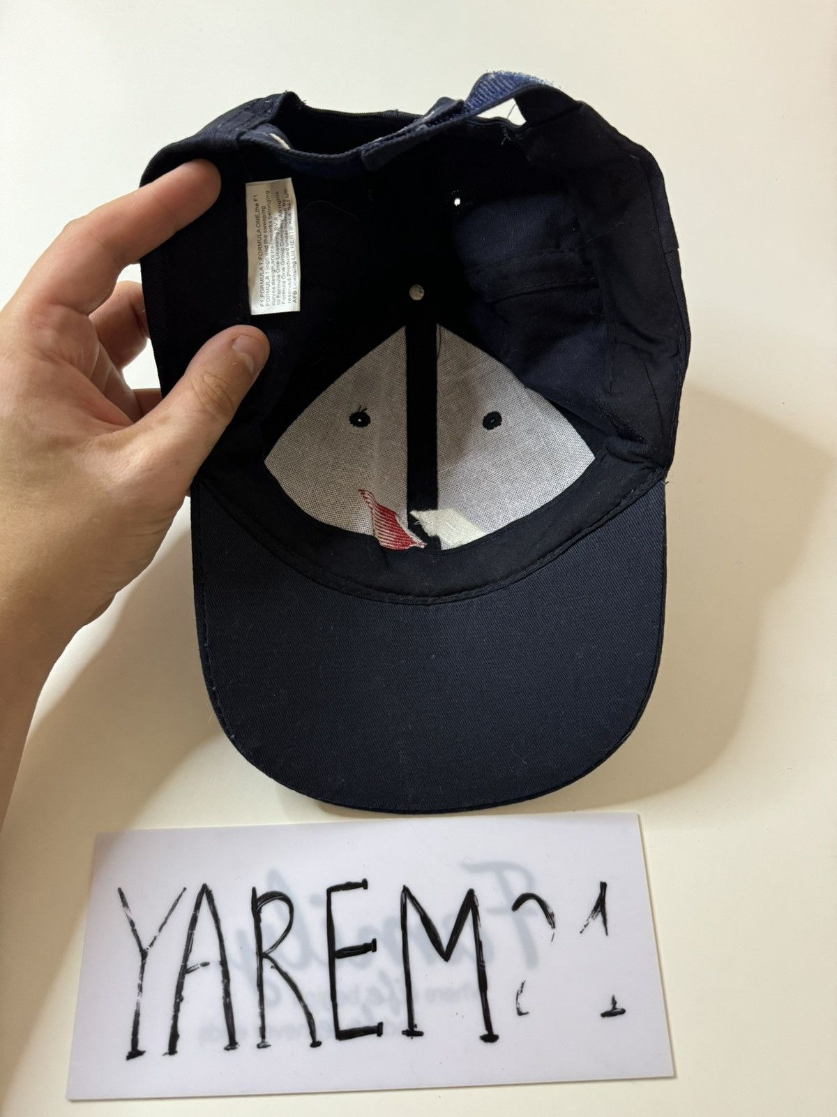 Vintage Formula 1 vintage cap hat Size ONE SIZE - 4 Thumbnail