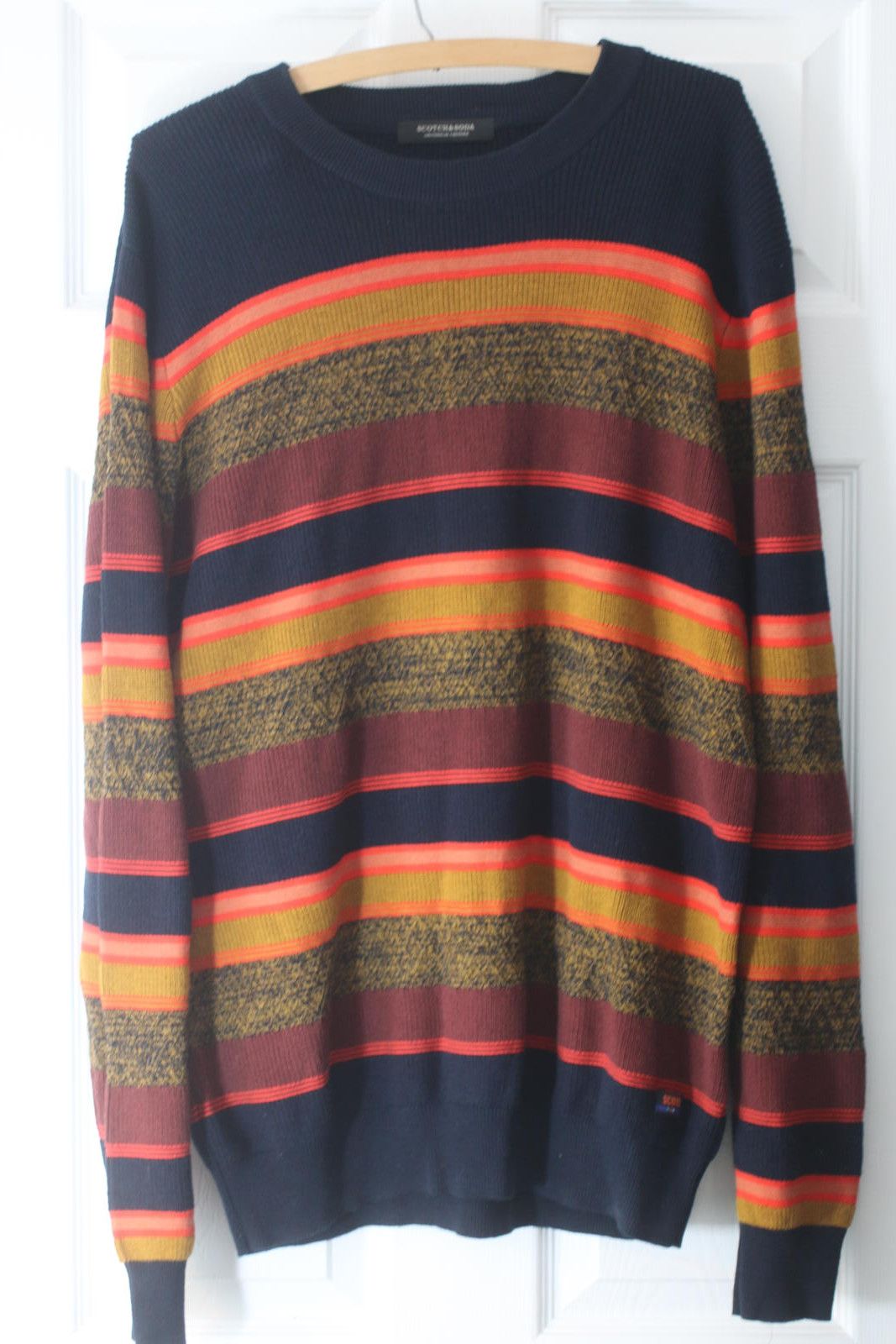 Scotch & Soda Scotch & Soda Amsterdam Couture striped knit sweater size XL Size ONE SIZE - 1 Thumbnail