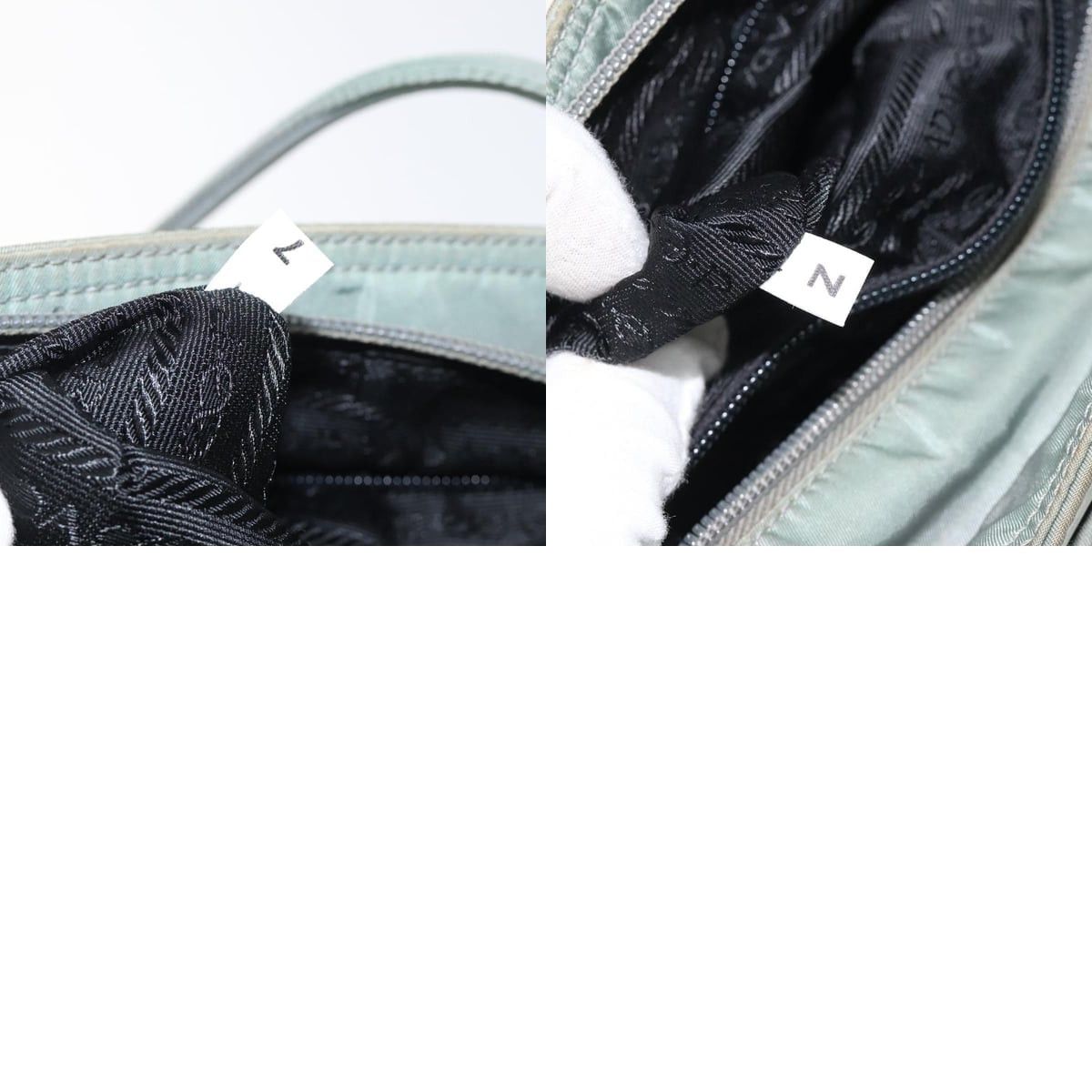 Prada PRADA Tote Bag Nylon Green Size ONE SIZE - 13 Thumbnail