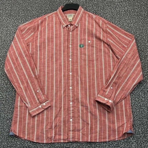 L.L. Bean L.L. Bean Button Down Shirt Men Long Sleeve Collared New XLT Size US XL / EU 56 / 4 - 1 Thumbnail