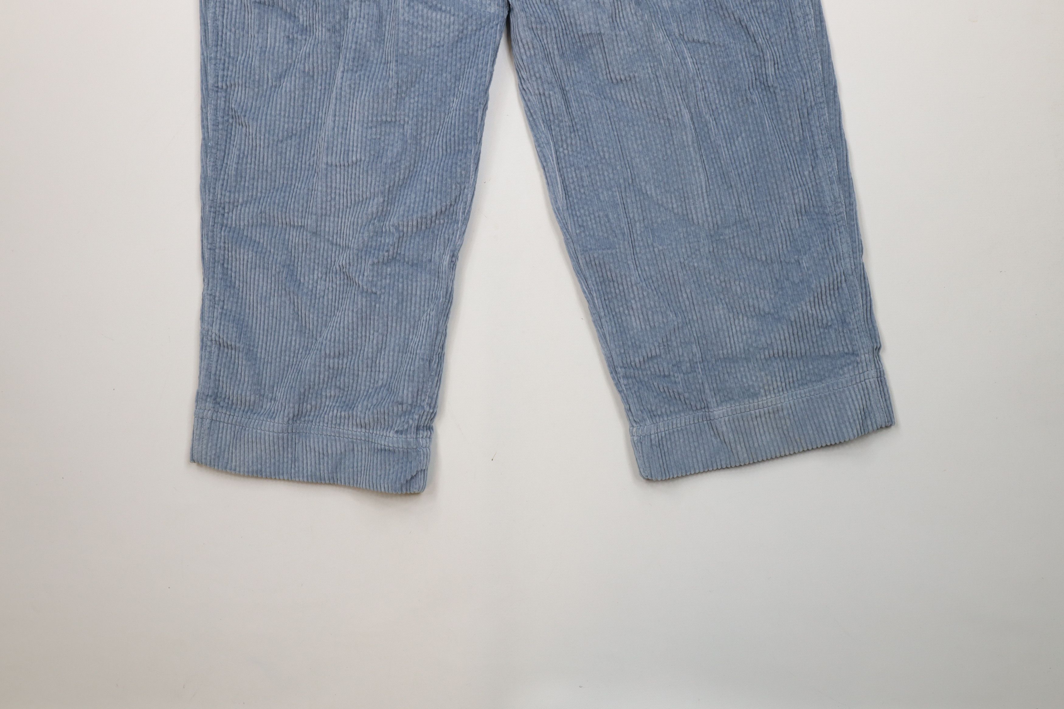 Vintage Deadstock Vintage 90s Streetwear Wide Leg Corduroy Pants Size 28" / US 6 / IT 42 - 4 Thumbnail