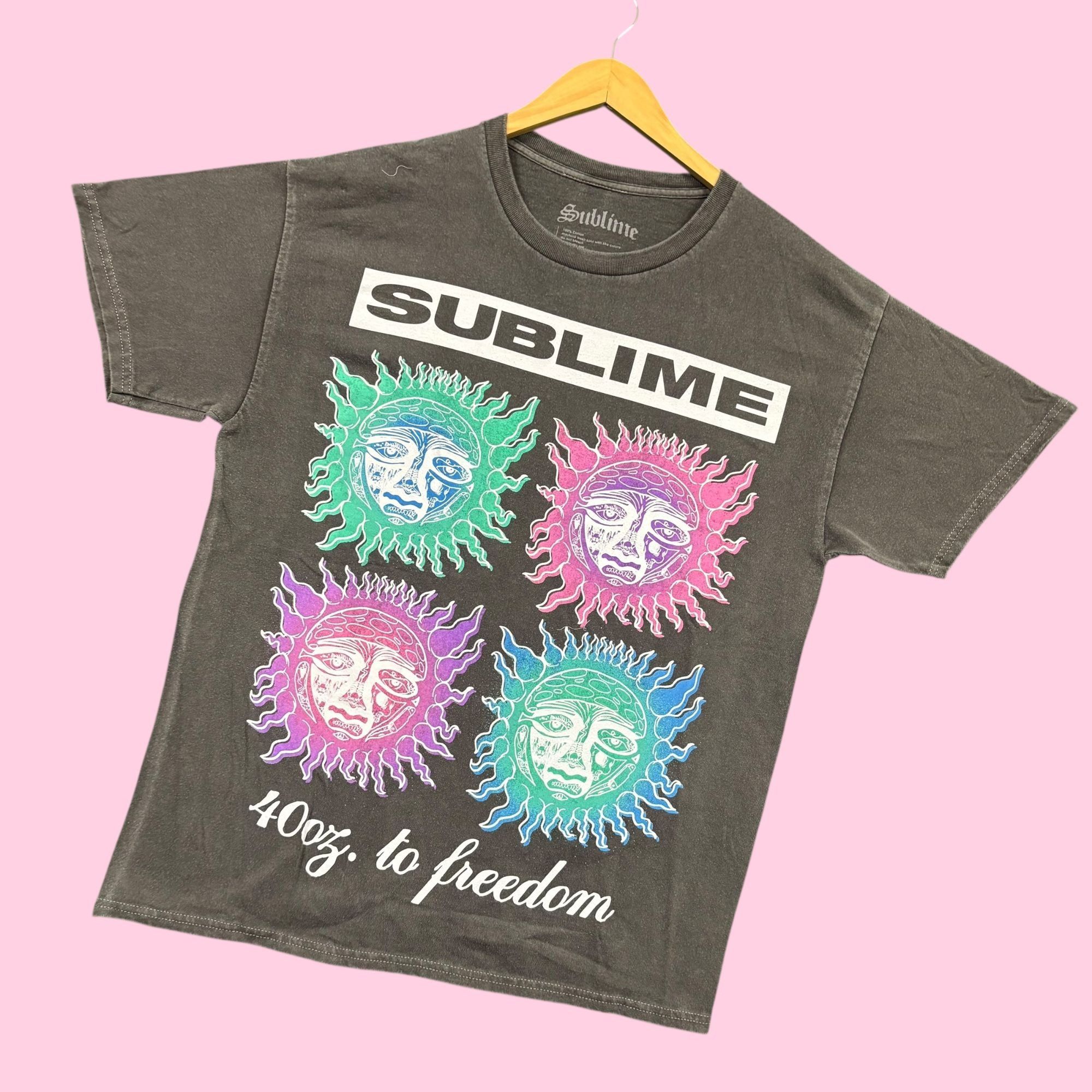 Sublime Sublime 40oz to Freedom Rock Band Oversized Tee S/M Size US M / EU 48-50 / 2 - 3 Thumbnail