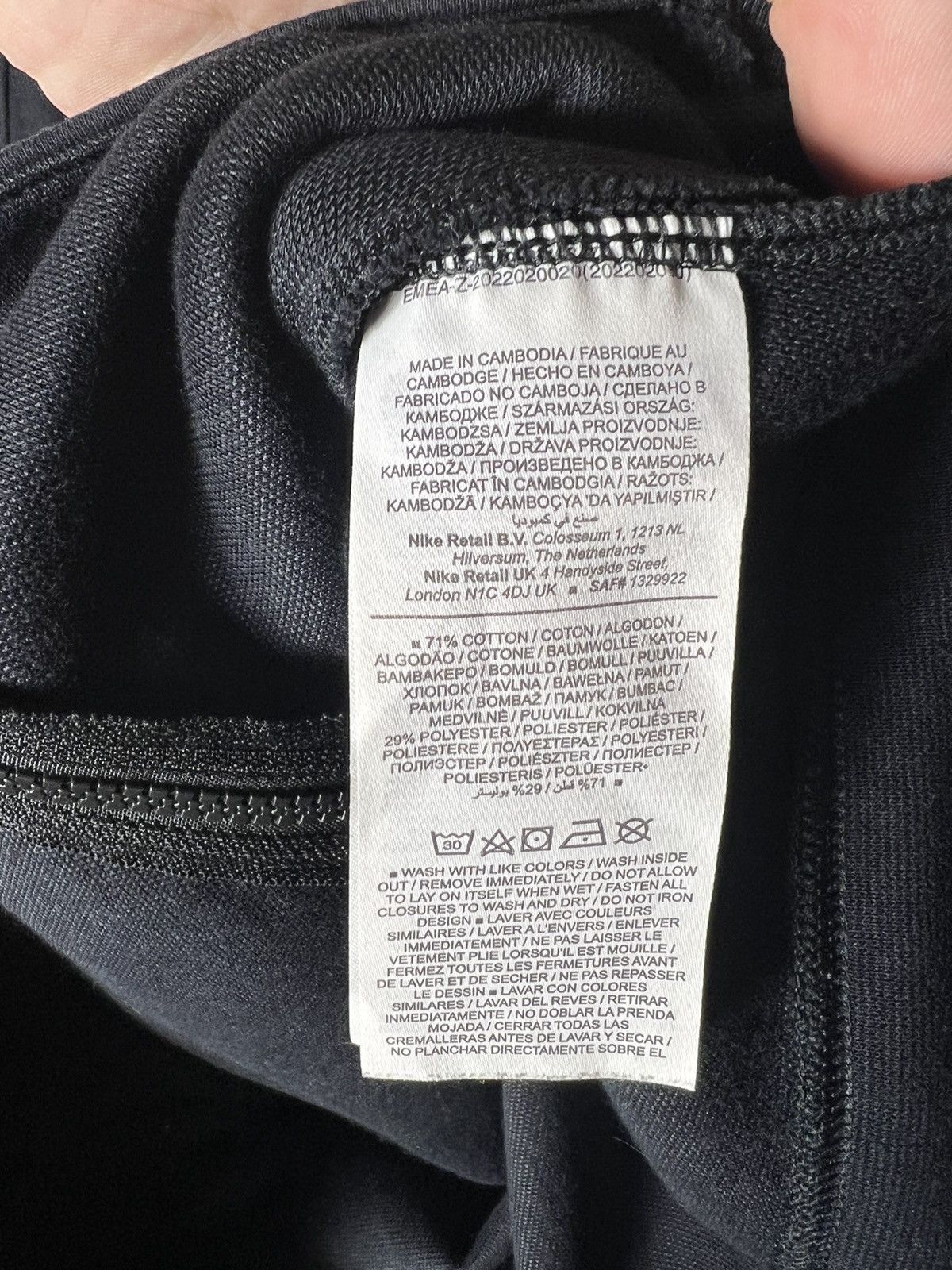 Nike Nike Tech Fleece Woven Track Windrunner Zip Hoodie Size US M / EU 48-50 / 2 - 9 Thumbnail