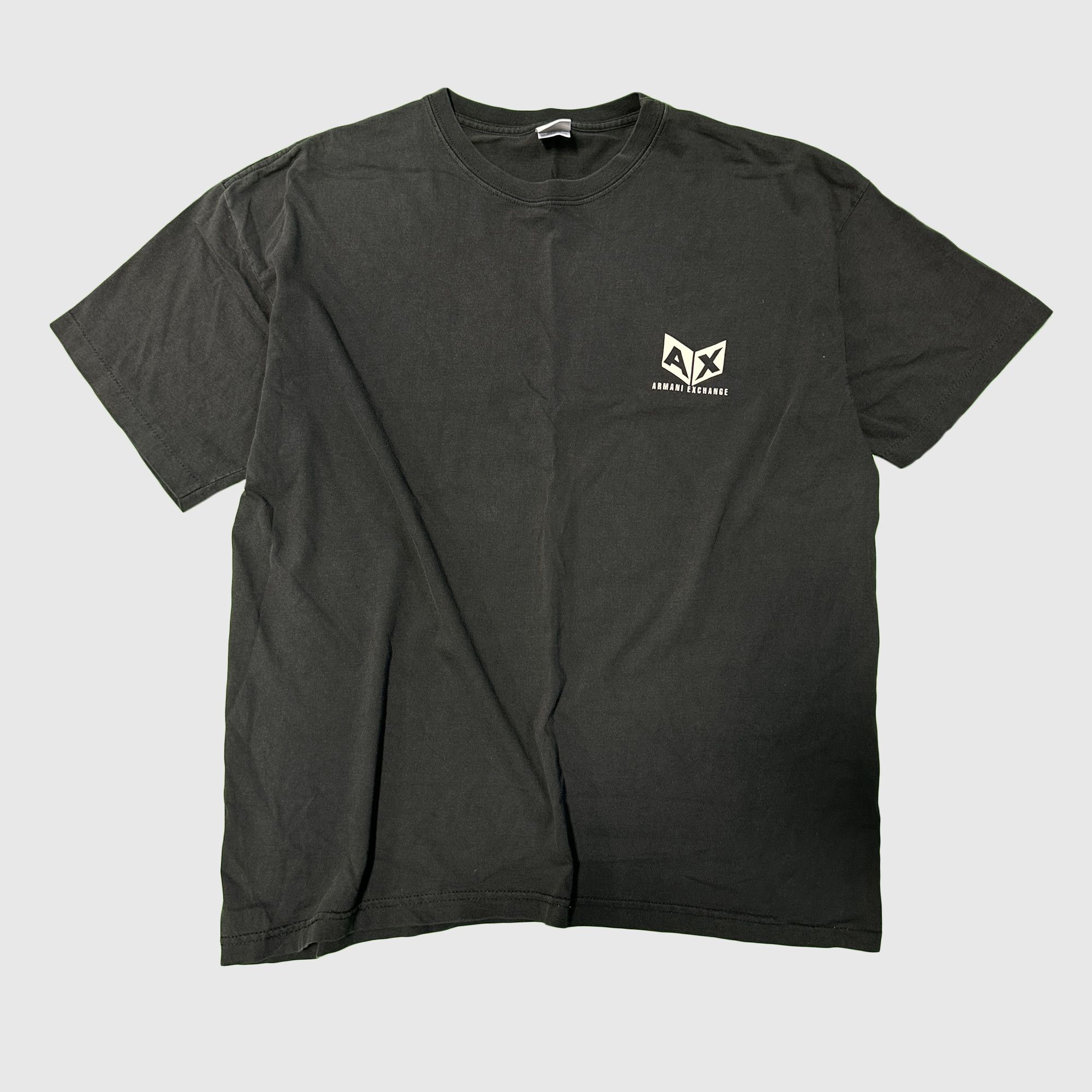 Armani Exchange Vintage Armani Exchange Logo Graphic T-Shirt Size XL single stich Size US XL / EU 56 / 4 - 1 Thumbnail