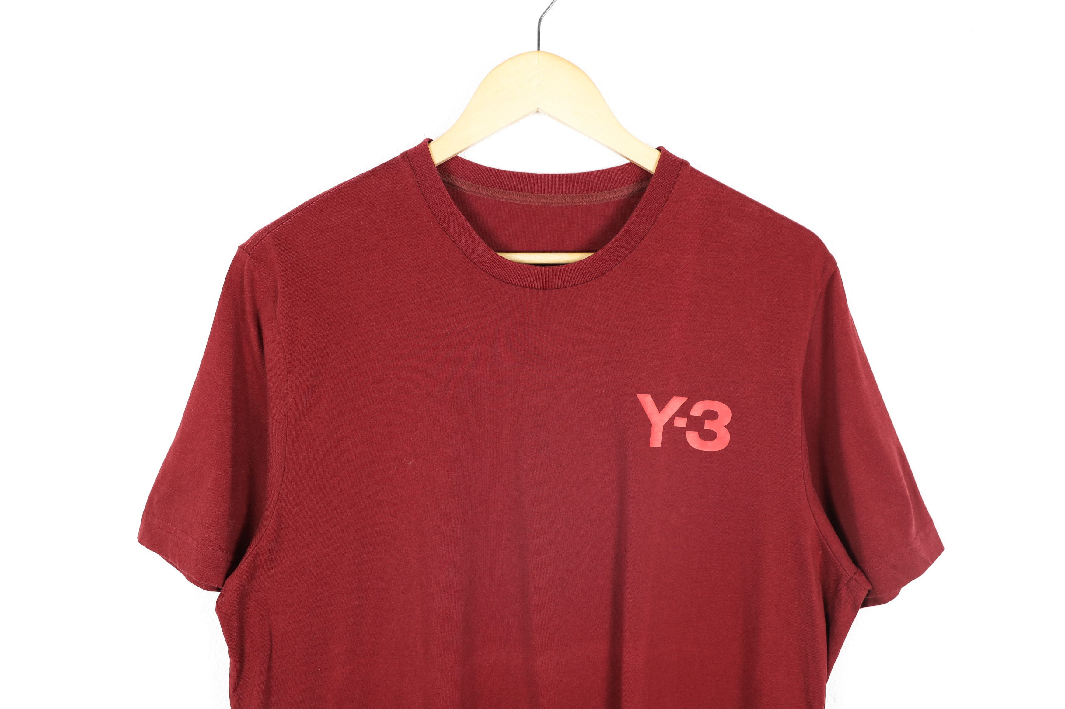 Y-3 Yohji Yamamoto Y-3 Logo Adidas Tee T-shirt Y2K Size US M / EU 48-50 / 2 - 2 Thumbnail