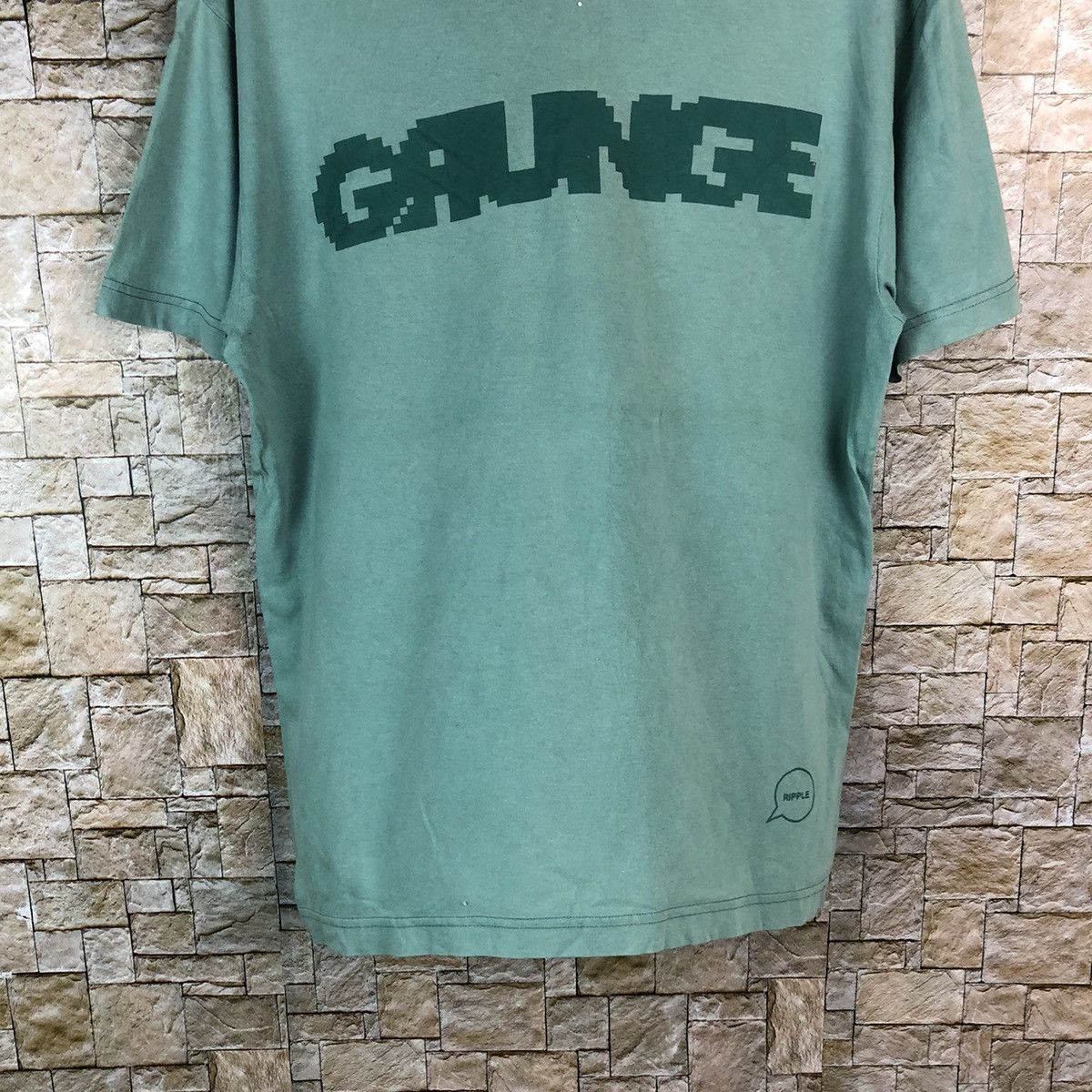 Ripple Junction Grunge Ripple Green T-Shirt #A520 Size US M / EU 48-50 / 2 - 3 Thumbnail