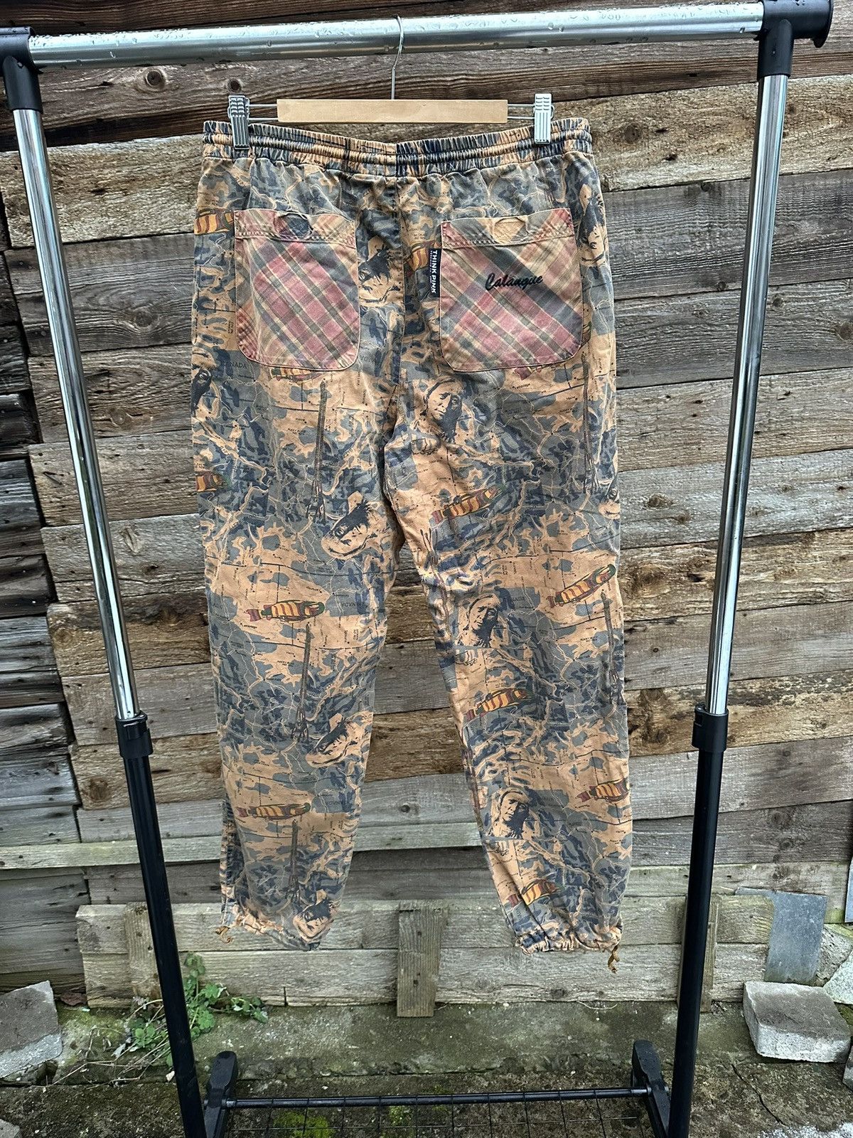Vintage THINK PINK 90s pants Size US 32 / EU 48 - 6 Thumbnail