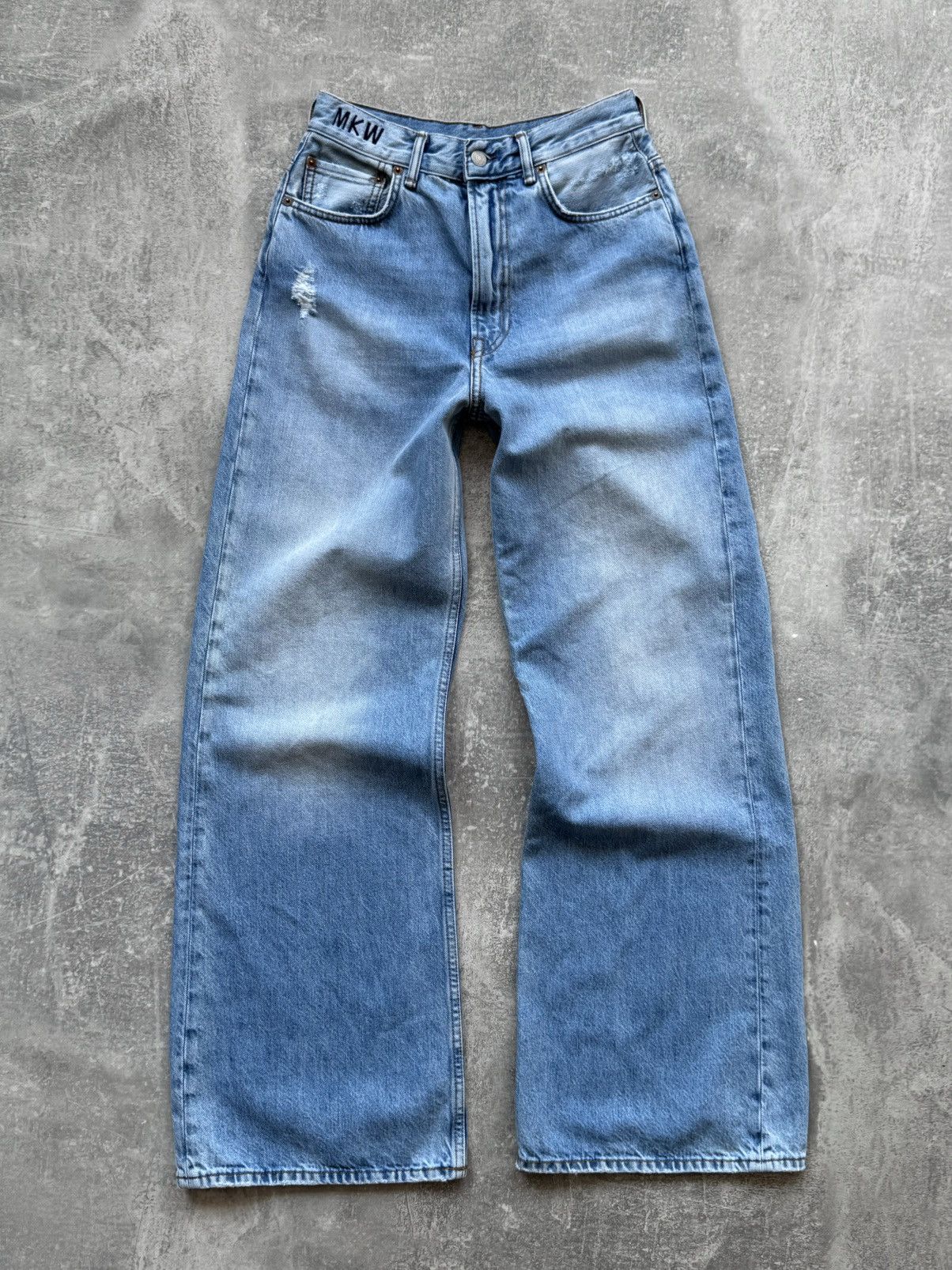 Acne Studios Acne Studios 2022 Light Blue Vintage Size 27" / US 4 / IT 40 - 3 Thumbnail