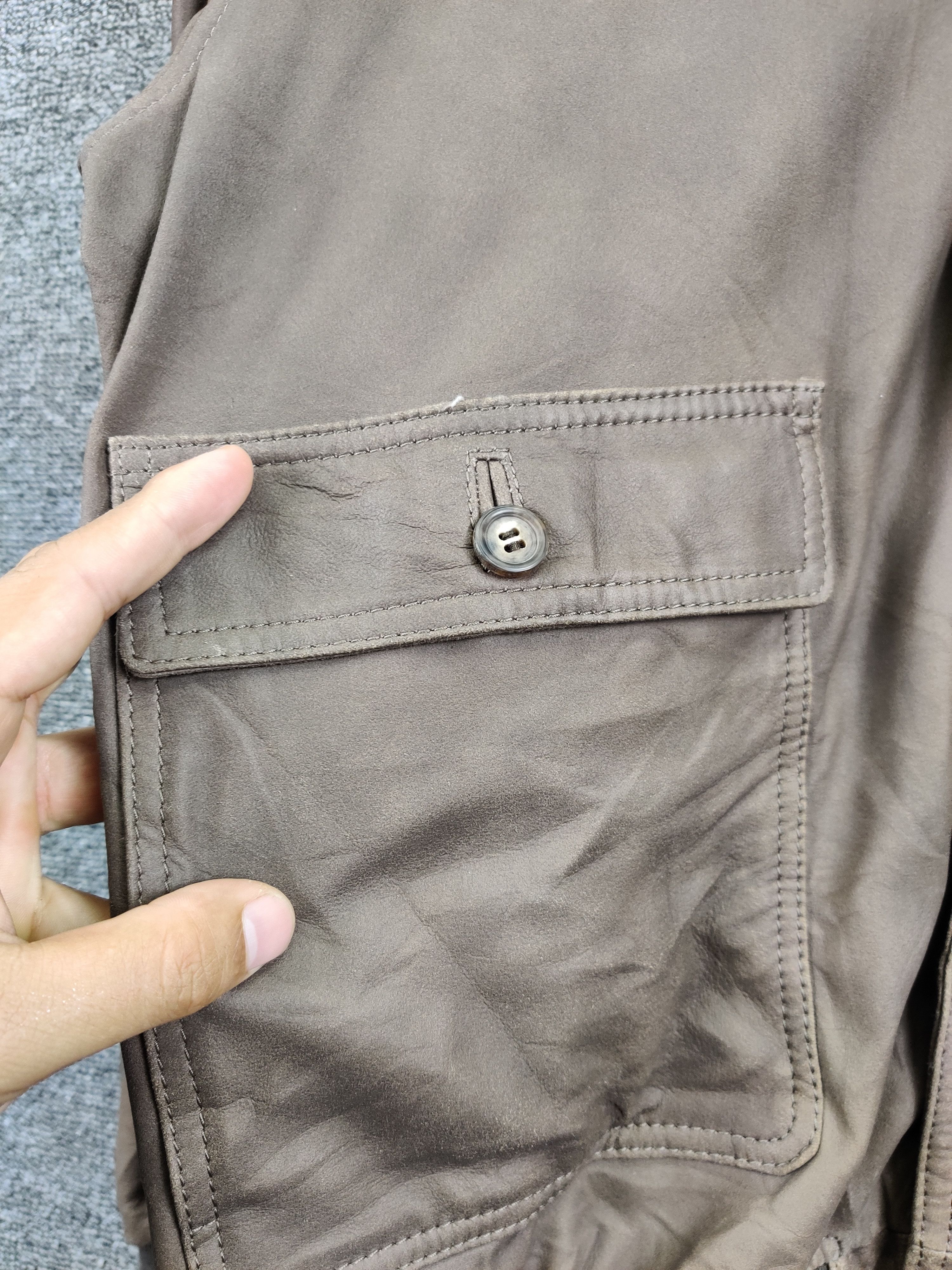 Valstar Valstar Valstarino Suede Leather Bomber Jacket Size US M / EU 48-50 / 2 - 8 Thumbnail