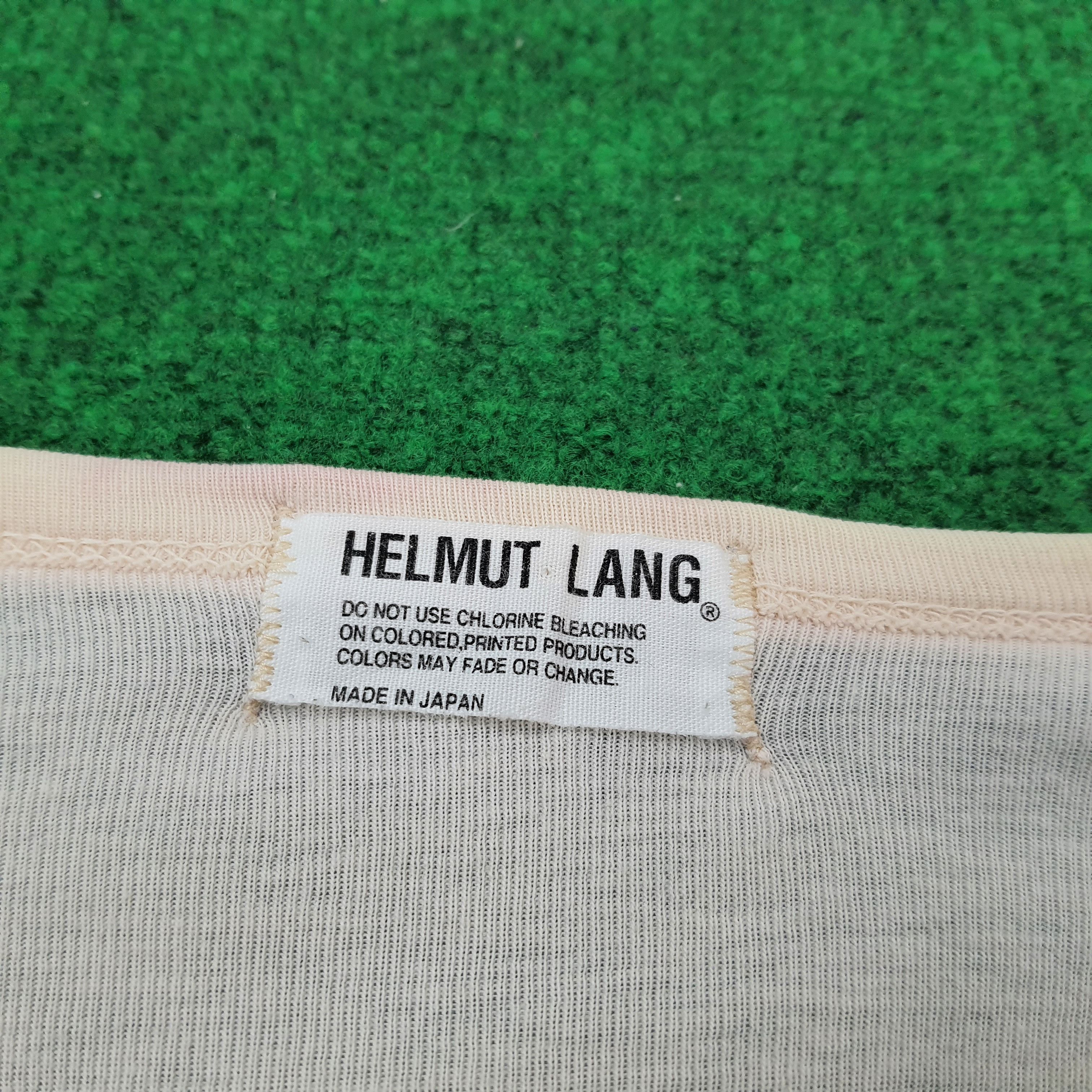 Helmut Lang × Vintage Vintage Helmut Lang T-shirt Size XXS / US 00 / IT 34 - 4 Thumbnail