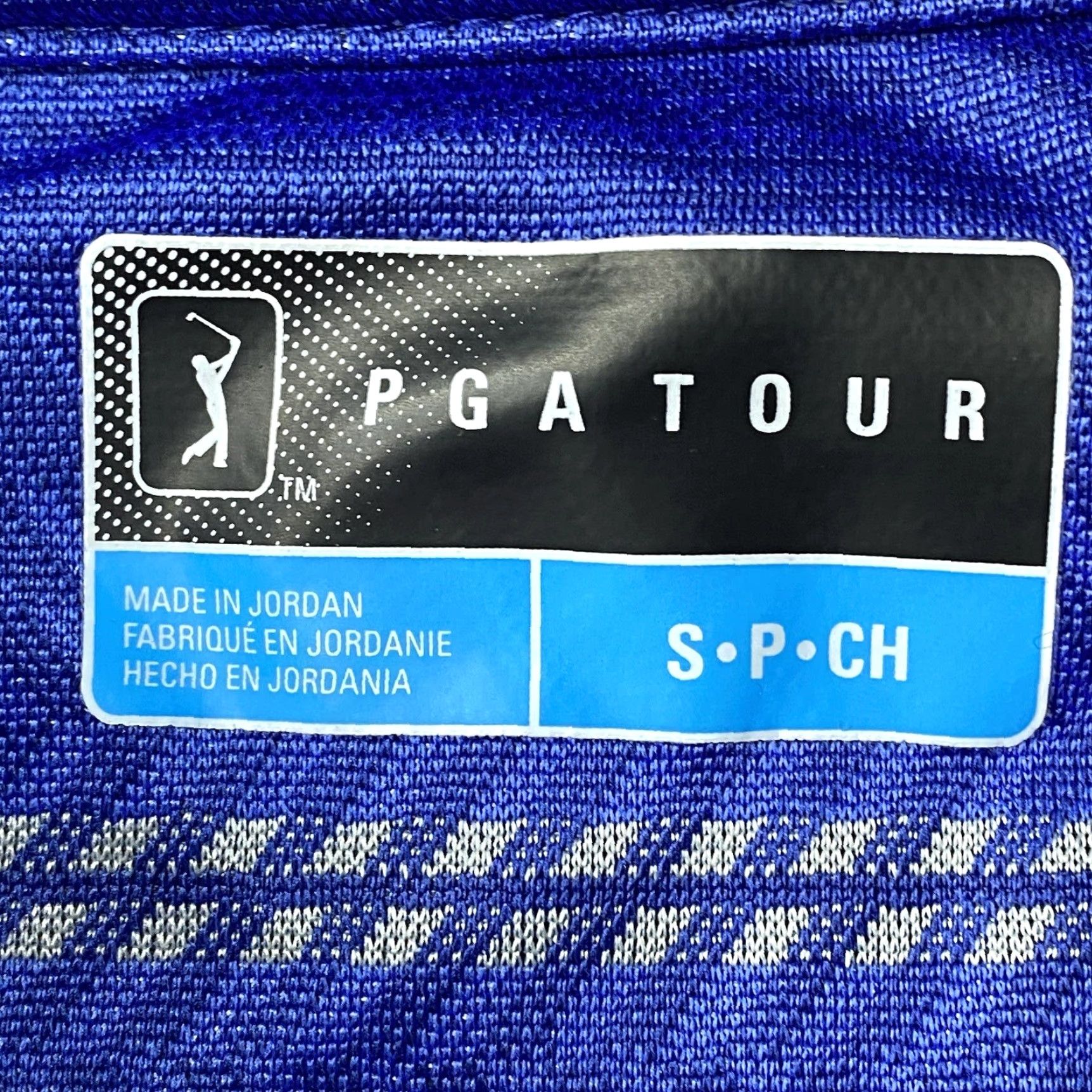 PGA Tour PGA TOUR Polo Shirt Men Short Sleeve Blue Small Tropical Golf Shirt Size US S / EU 44-46 / 1 - 2 Thumbnail